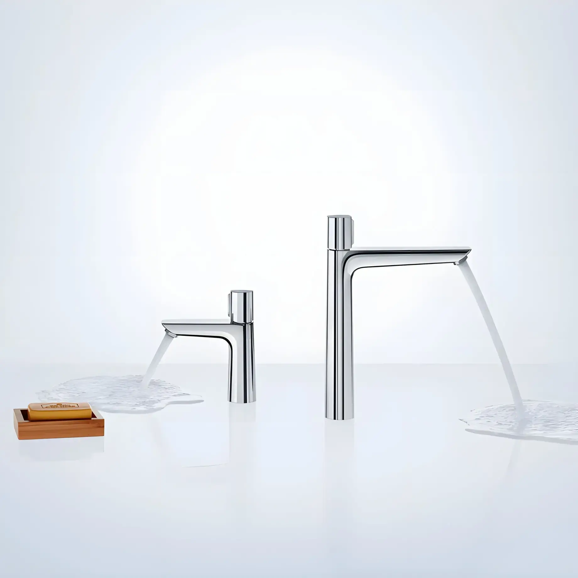 Змішувач для раковини Talis Select E Hansgrohe 71750000 — вид згори