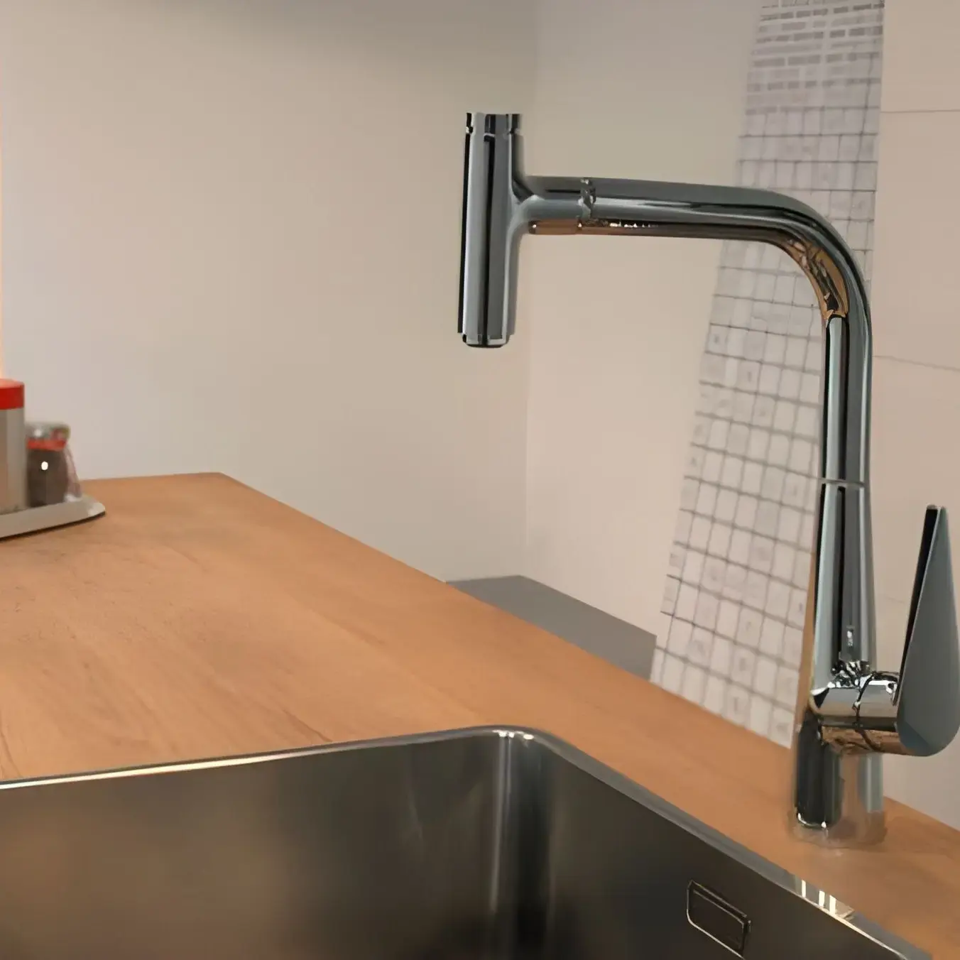 Змішувач для кухні Talis Select M51 Hansgrohe 72821000 Chrome — вид згори