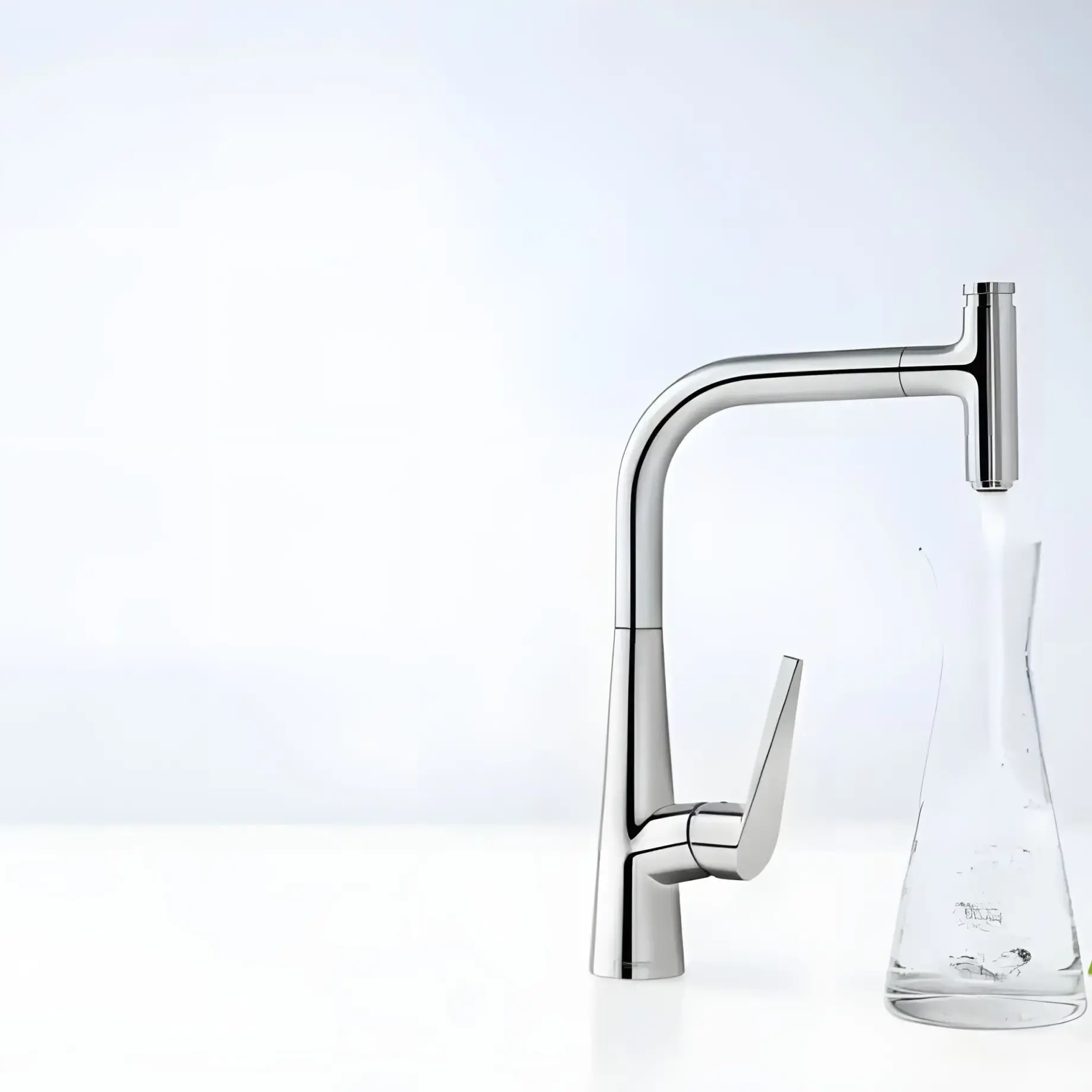 Змішувач для кухні Talis Select M51 Hansgrohe 72821000 Chrome — вид ззаду