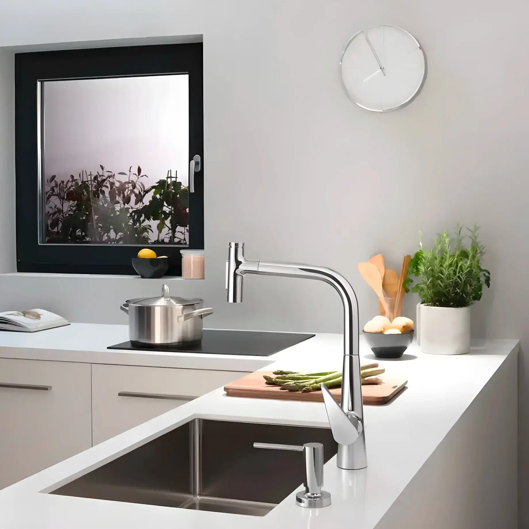 Смеситель для кухни Talis Select M51 Hansgrohe 73868000 — вид спереди