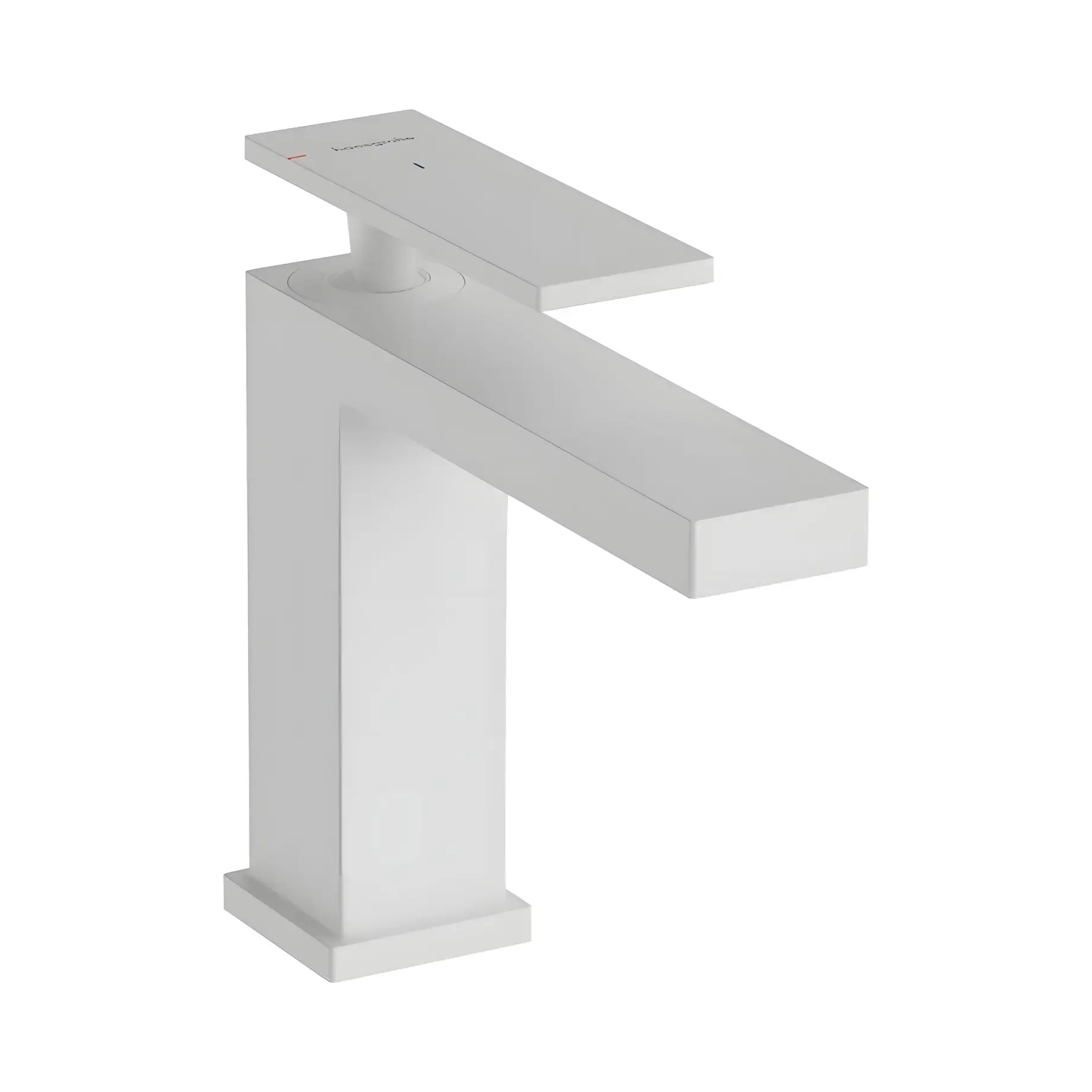 Змішувач для раковини Tecturis E Hansgrohe 73018700 White Matt — вид на білому тлі