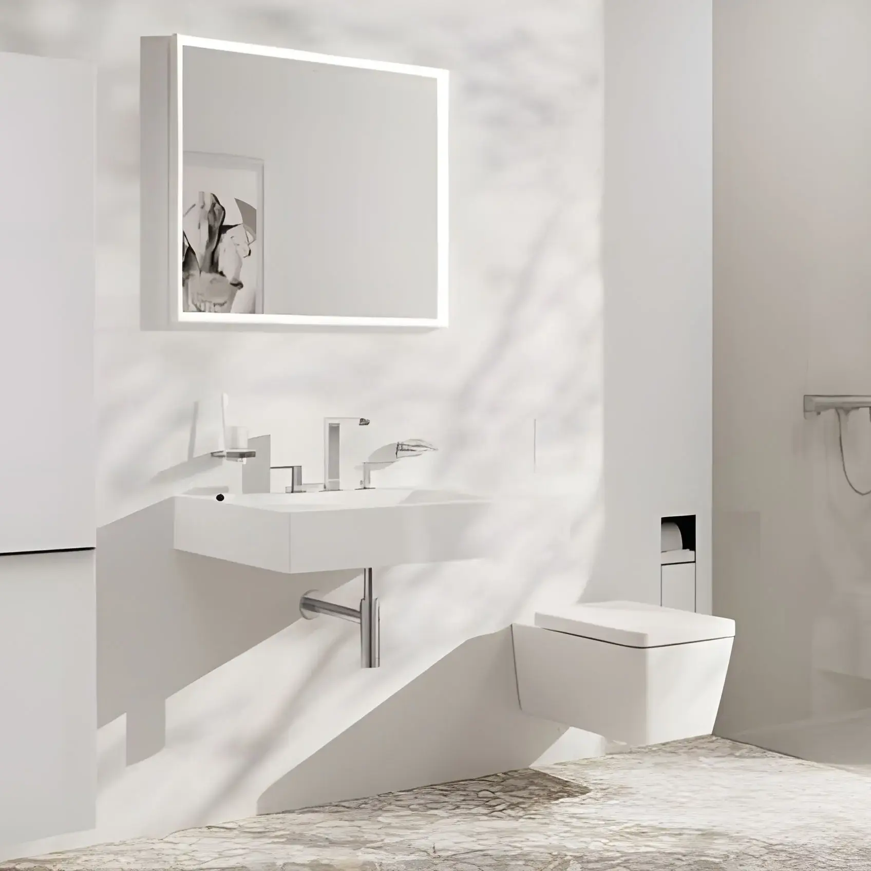 Змішувач для раковини Tecturis E Hansgrohe 73030000 Chrome — вид спереду
