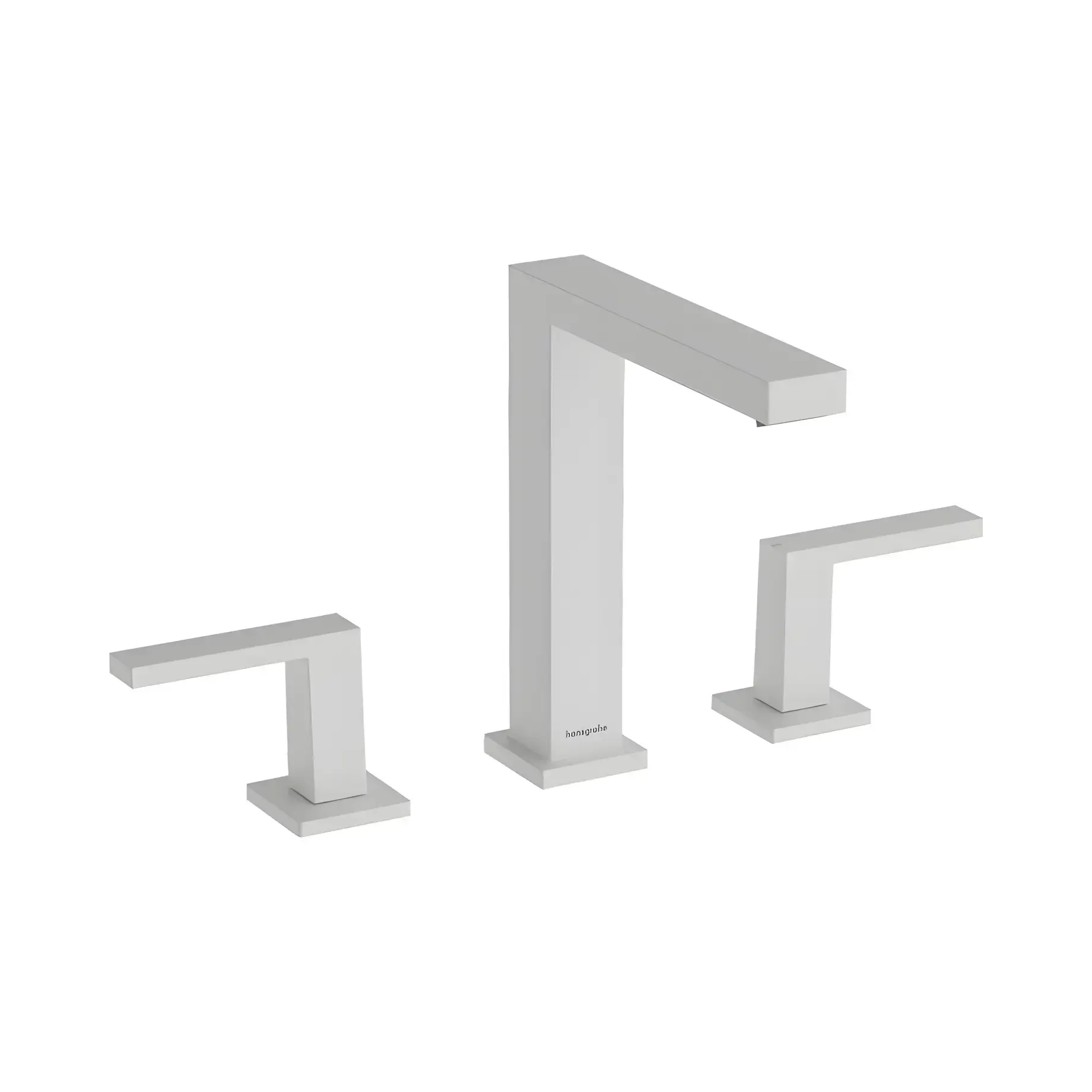 Змішувач для раковини Tecturis E Hansgrohe 73030700 White Matt — вид на білому тлі