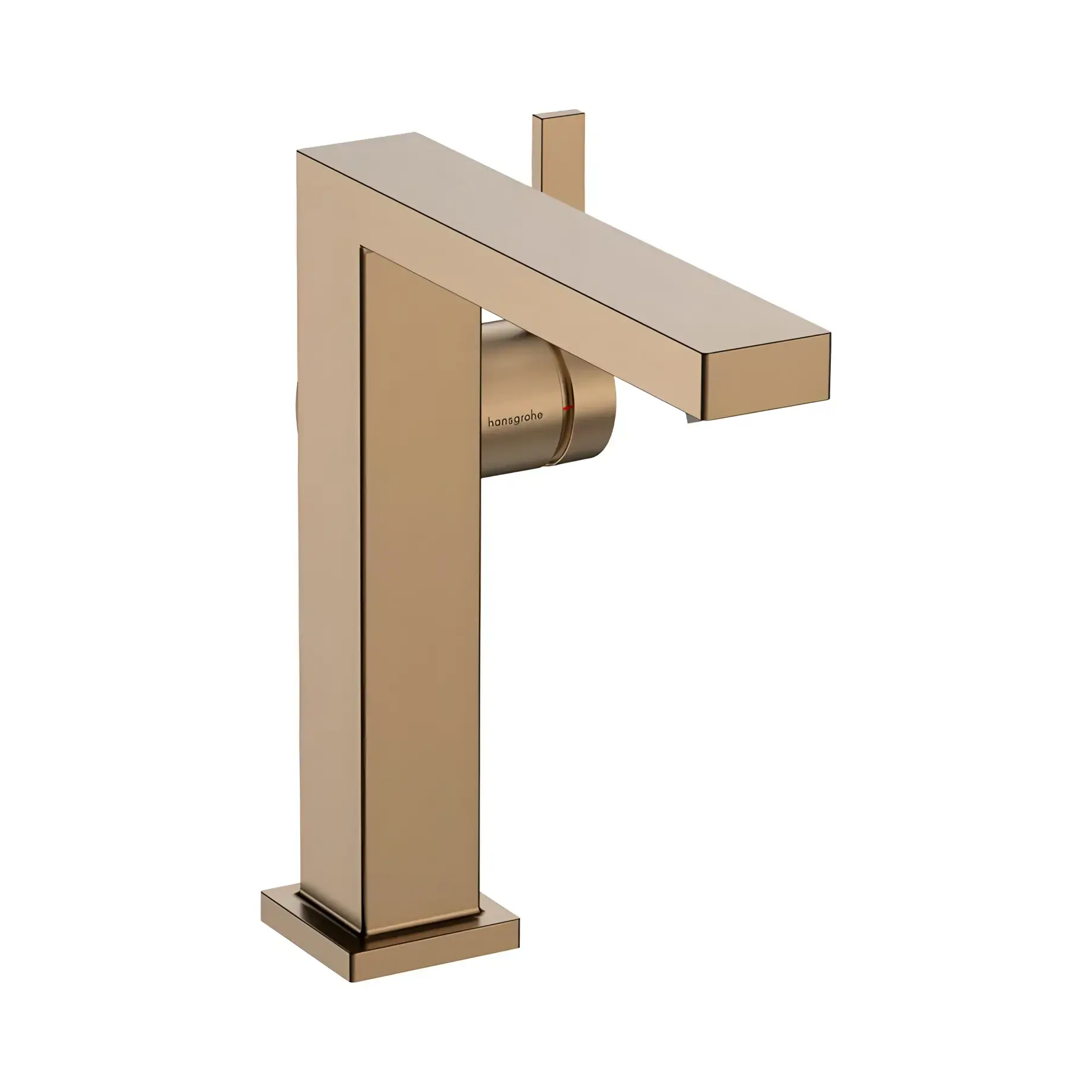 Змішувач для раковини Tecturis E Hansgrohe 73040140 Brushed Bronze — вид на білому тлі