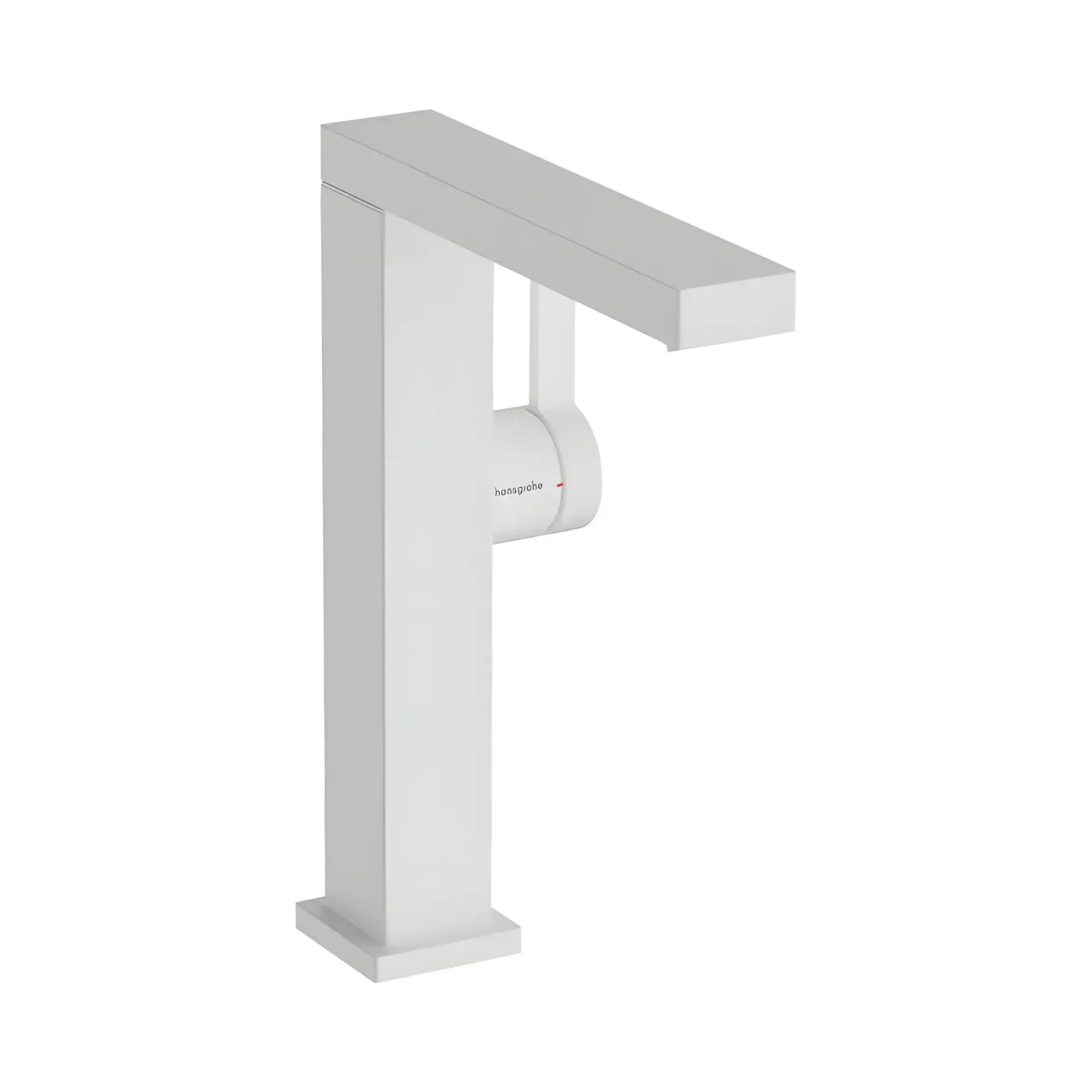 Змішувач для раковини Tecturis E Hansgrohe 73060700 White Matt — вид на білому тлі