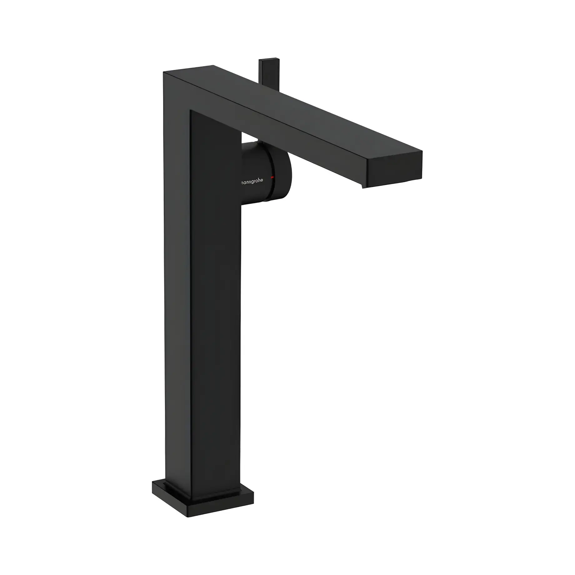 Змішувач для раковини Tecturis E Hansgrohe 73072670 Matt Black — вид на білому тлі
