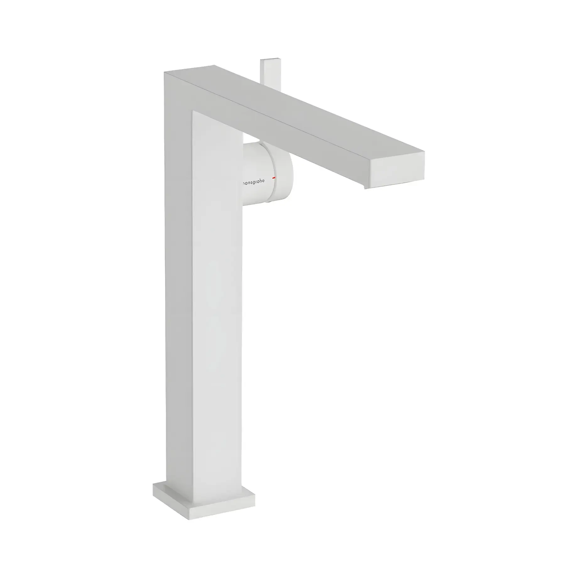 Змішувач для раковини Tecturis E Hansgrohe 73073700 White Matt — вид на білому тлі