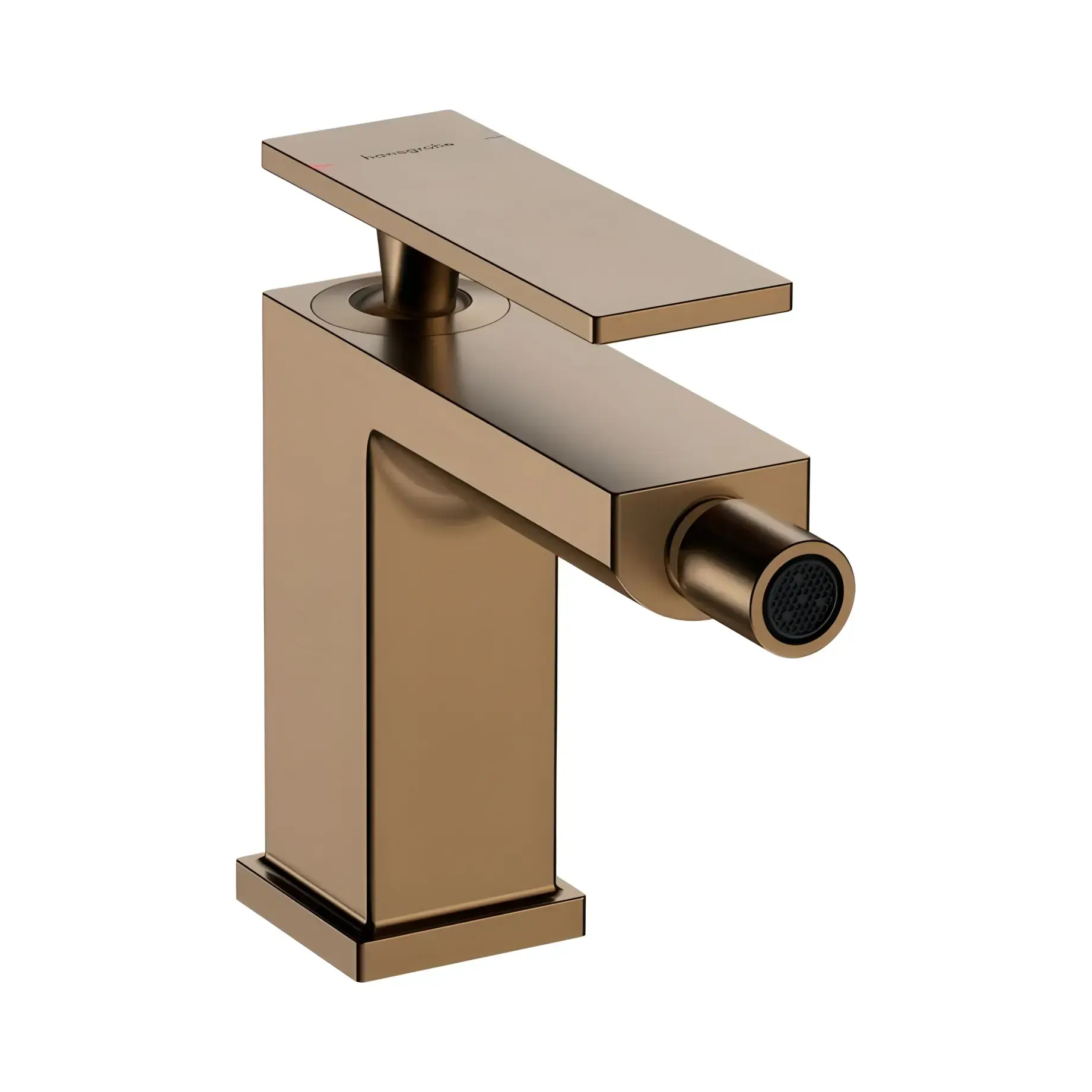 Змішувач для біде Tecturis E Hansgrohe 73200140 Brushed Bronze — вид на білому тлі