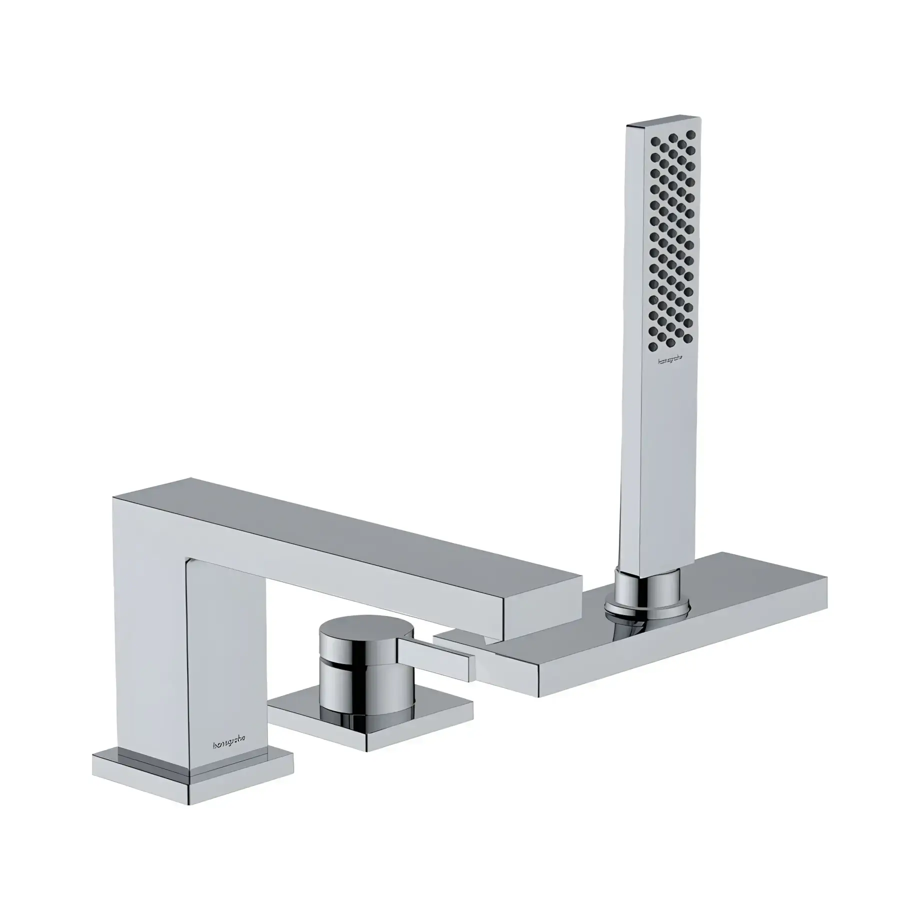 Змішувач для ванни Tecturis E Hansgrohe 73443000 Chrome — вид на білому тлі
