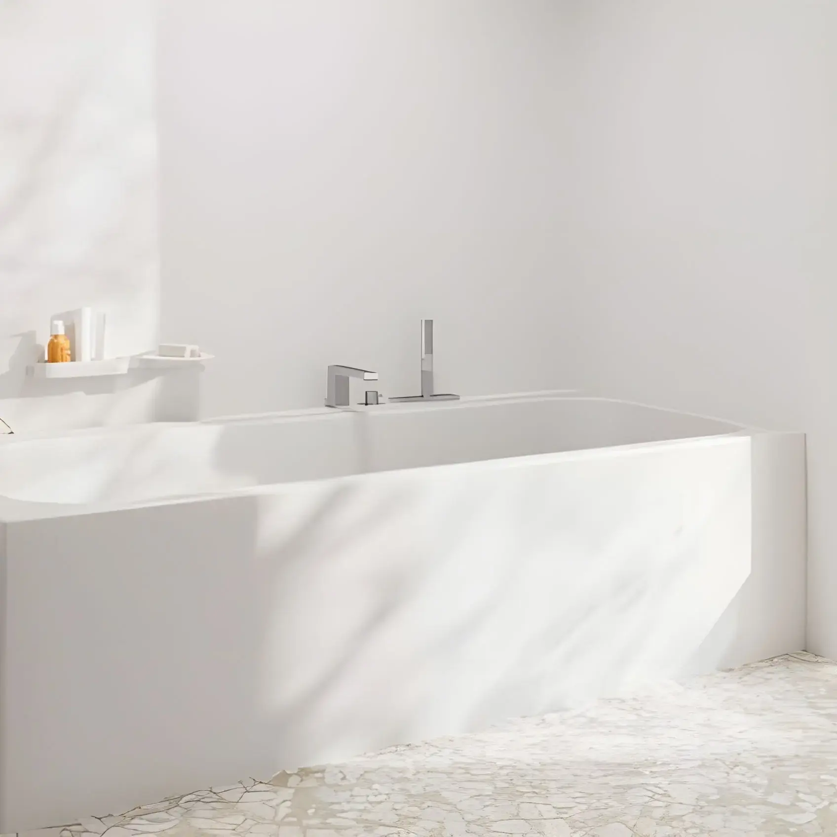 Змішувач для ванни Tecturis E Hansgrohe 73443000 Chrome — вид спереду