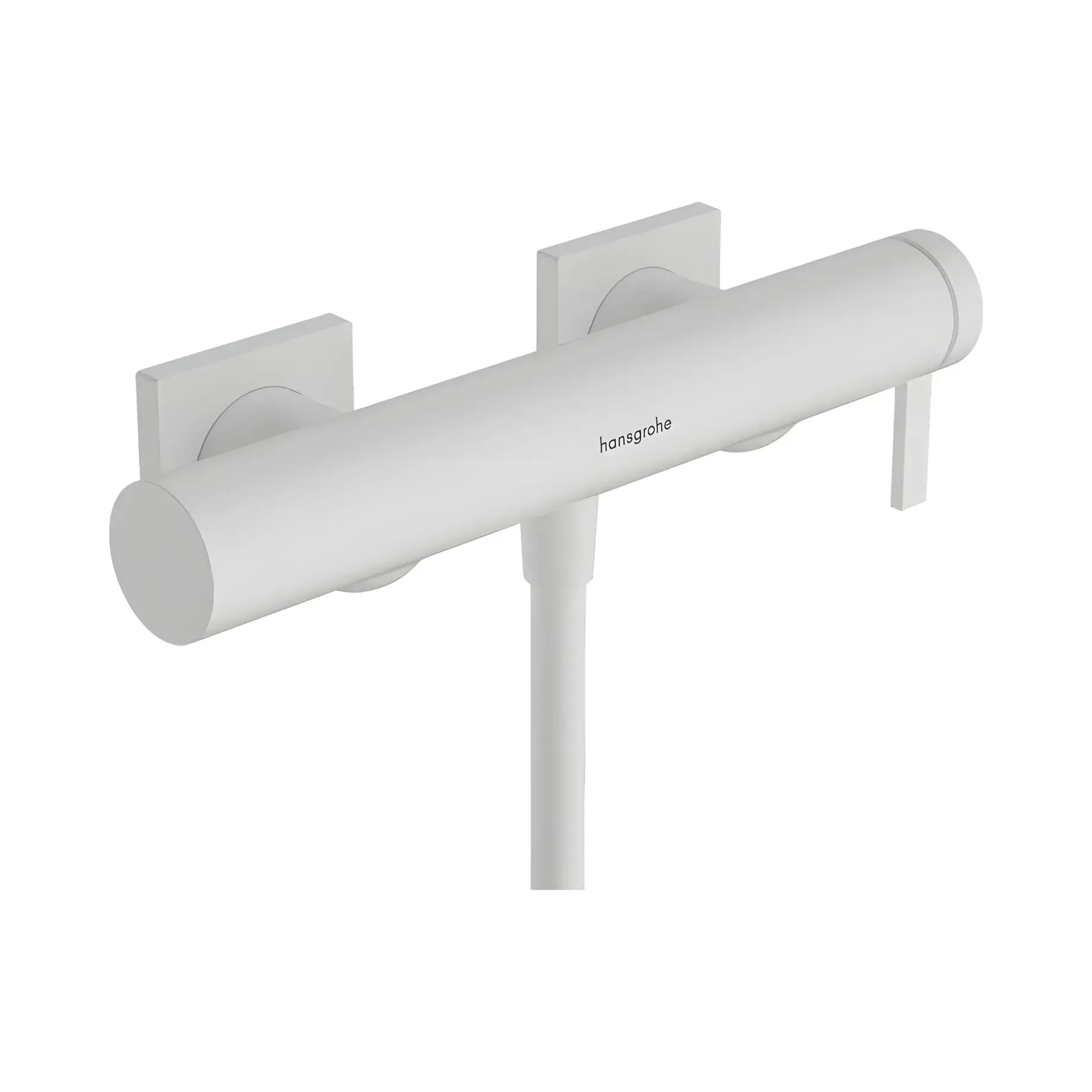 Змішувач для душу Tecturis E Hansgrohe 73620700 White Matt — вид на білому тлі