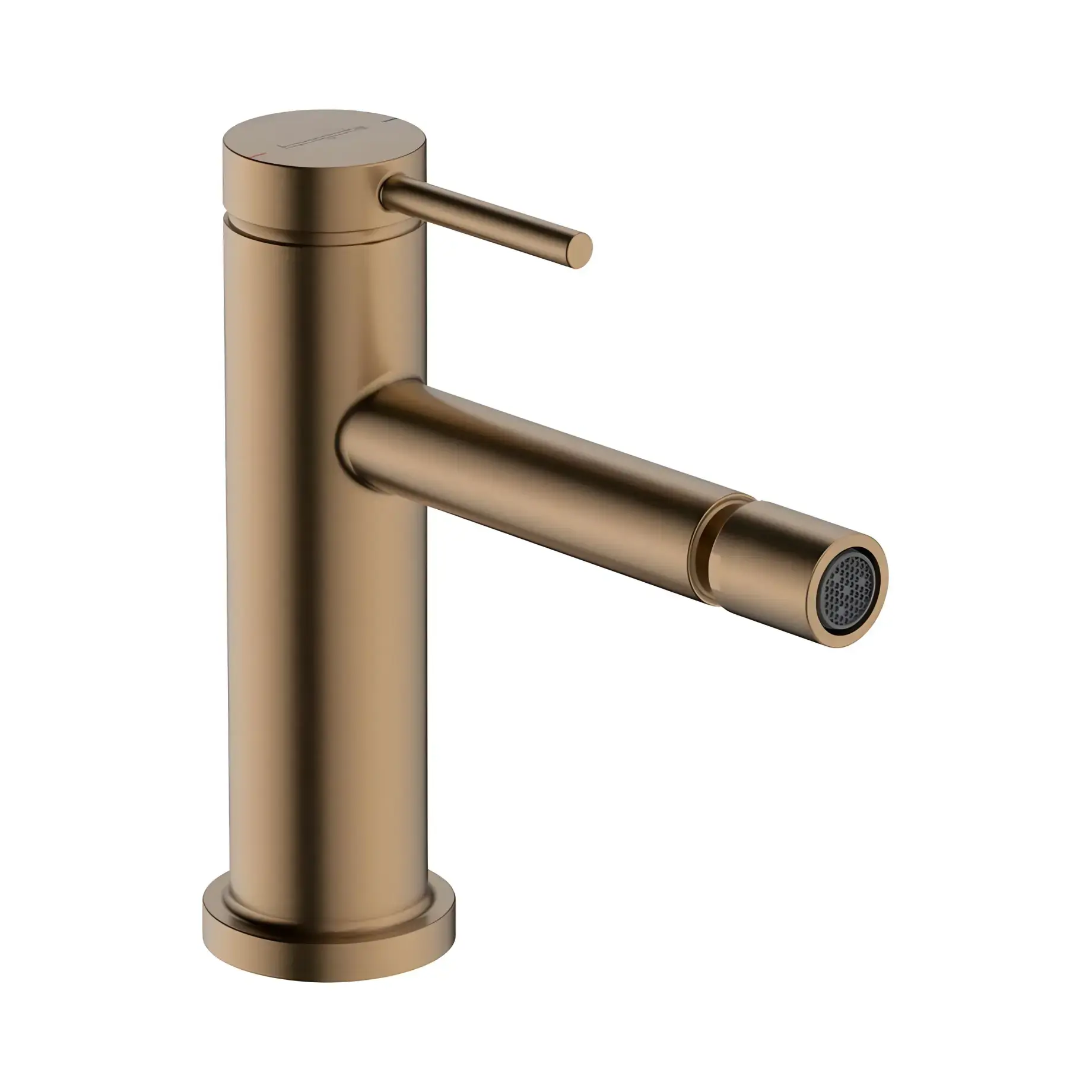 Змішувач для біде Tecturis S Hansgrohe 73201140 Brushed Bronze — вид на білому тлі
