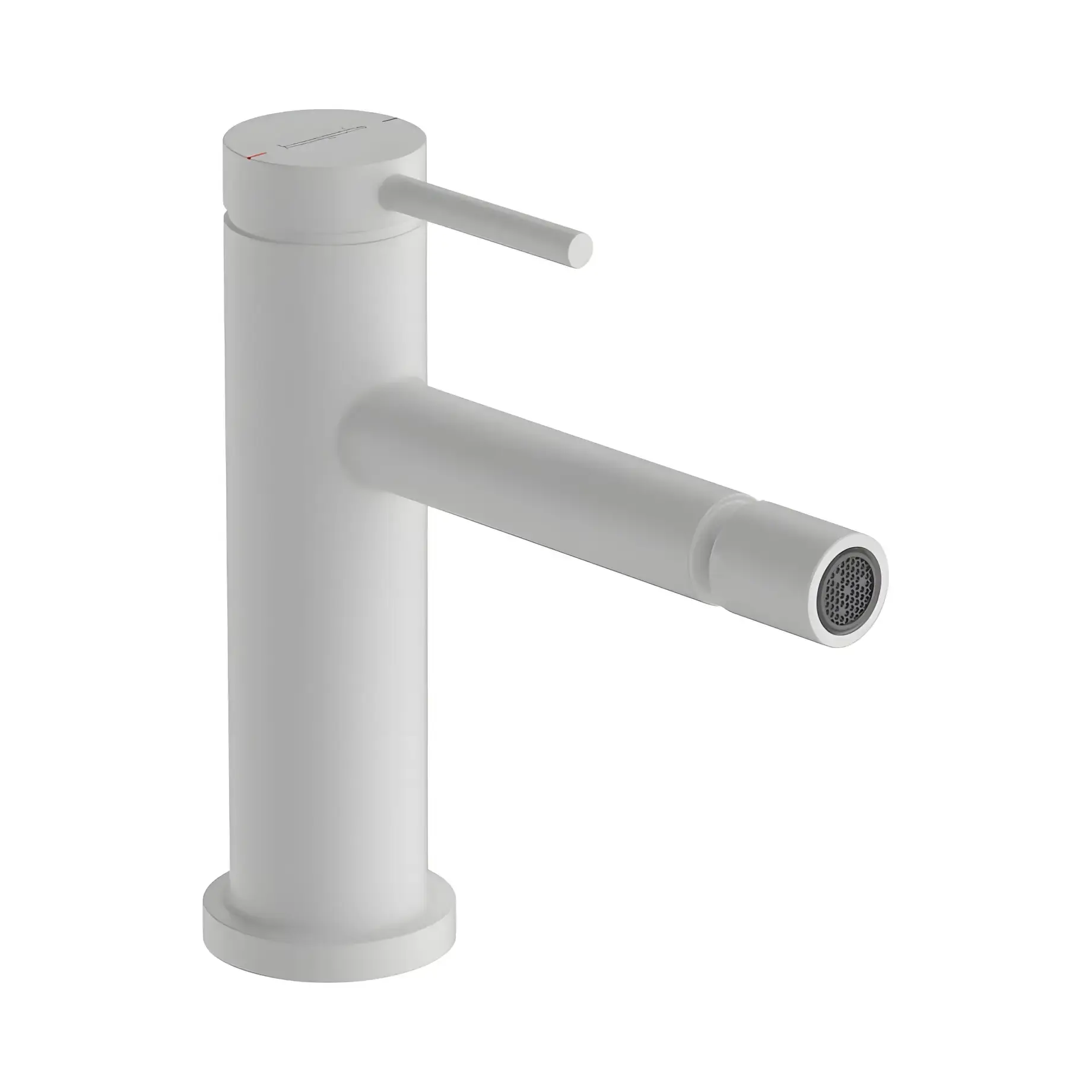 Змішувач для біде Tecturis S Hansgrohe 73201700 White Matt — вид на білому тлі