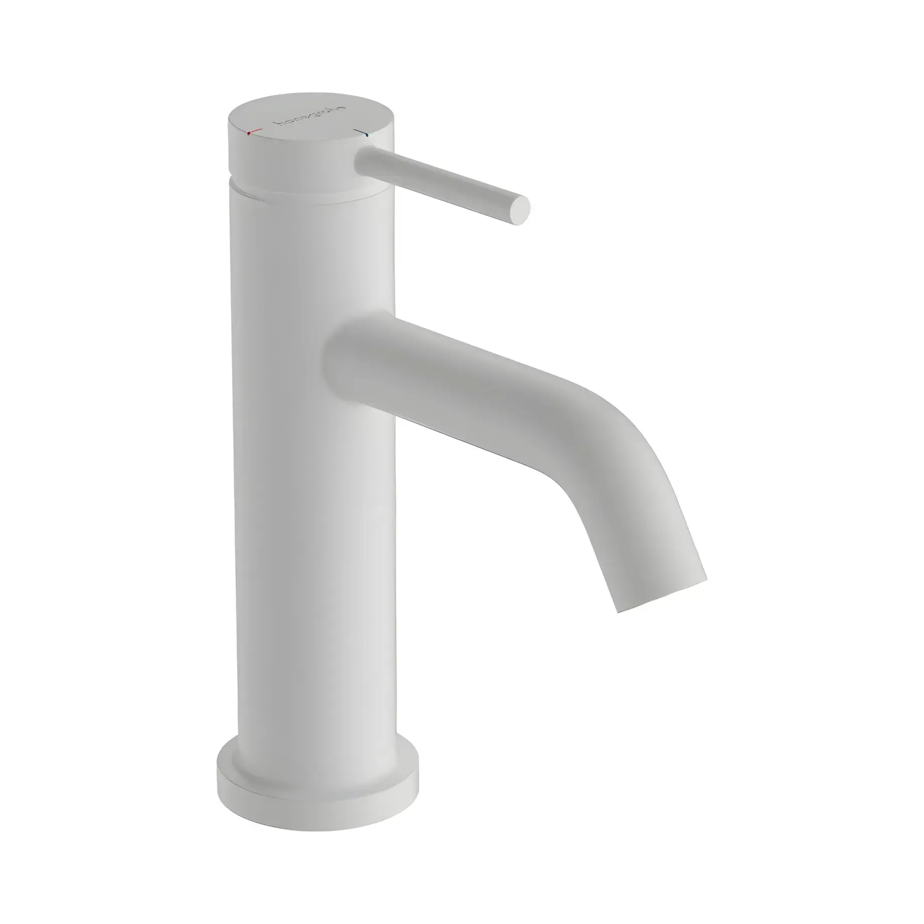 Змішувач для раковини Tecturis S Hansgrohe 73305700 White Matt — вид на білому тлі