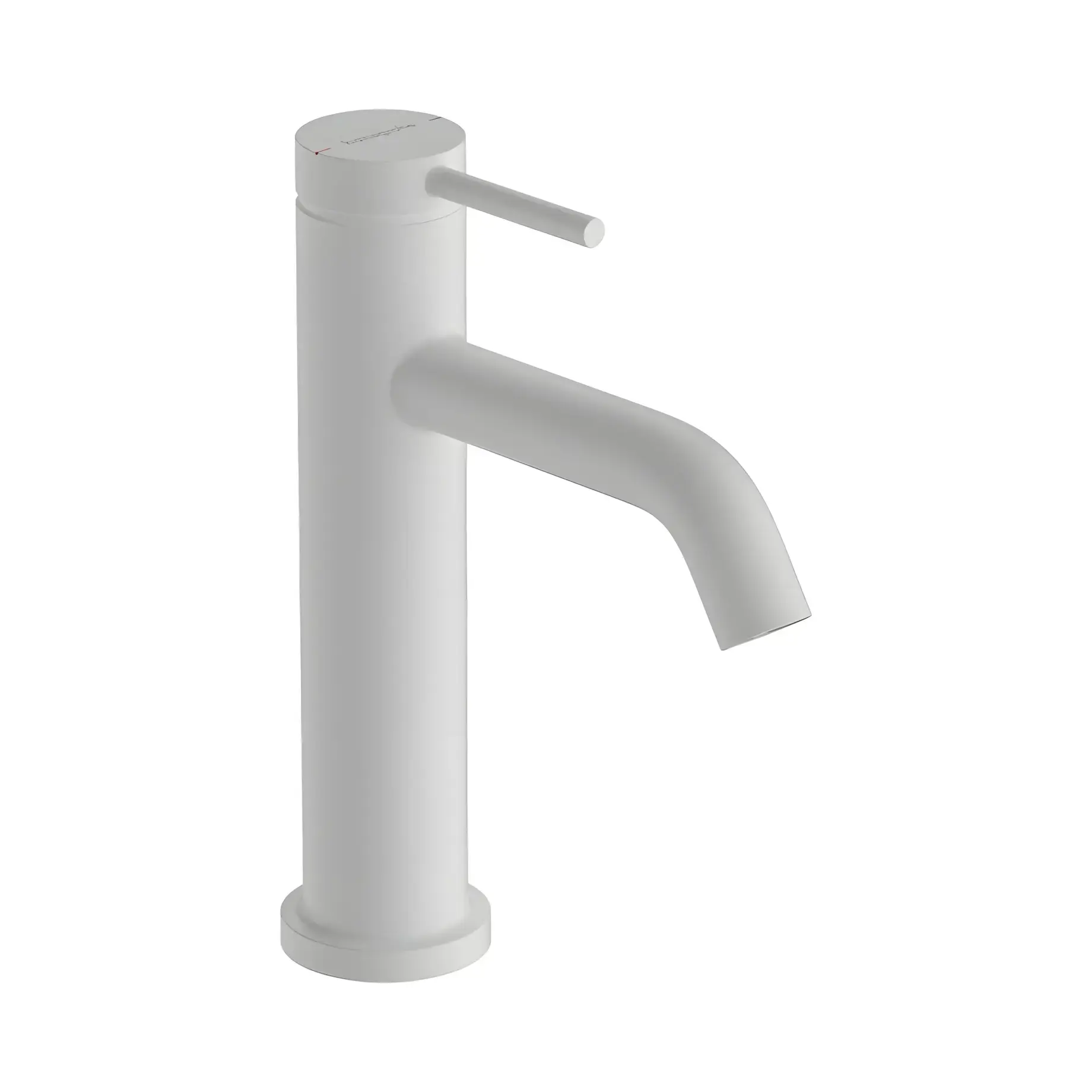 Змішувач для раковини Tecturis S Hansgrohe 73311700 White Matt — вид на білому тлі