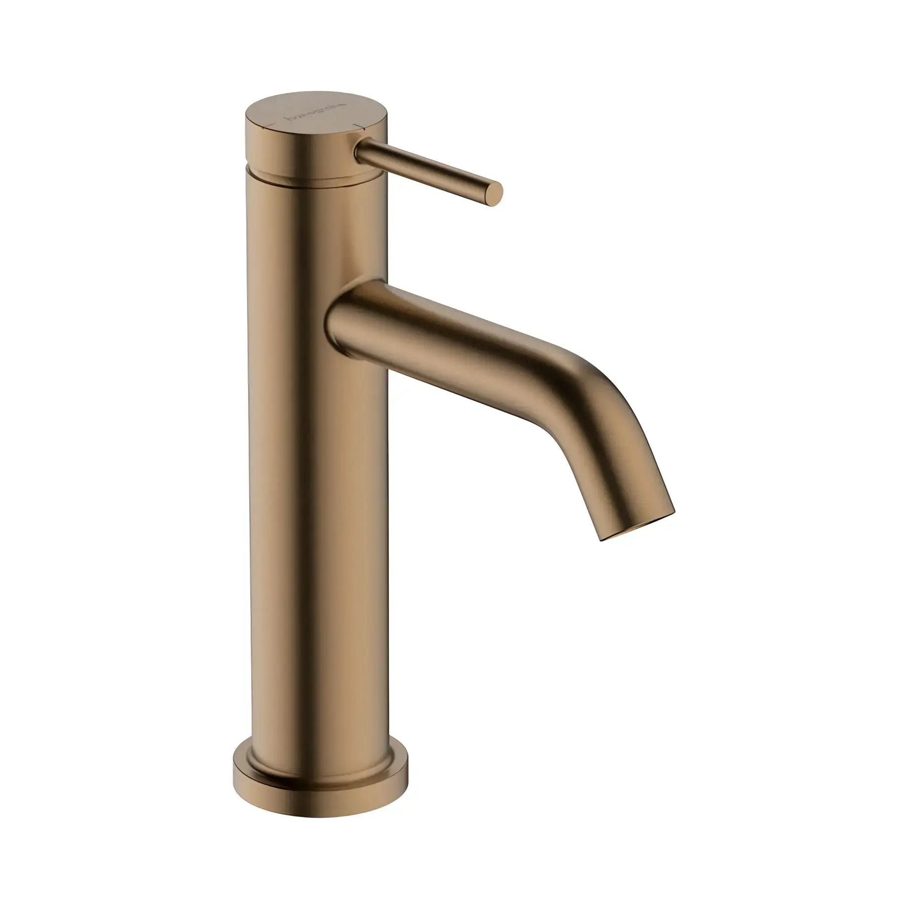 Змішувач для раковини Tecturis S Hansgrohe 73312140 Brushed Bronze — вид на білому тлі