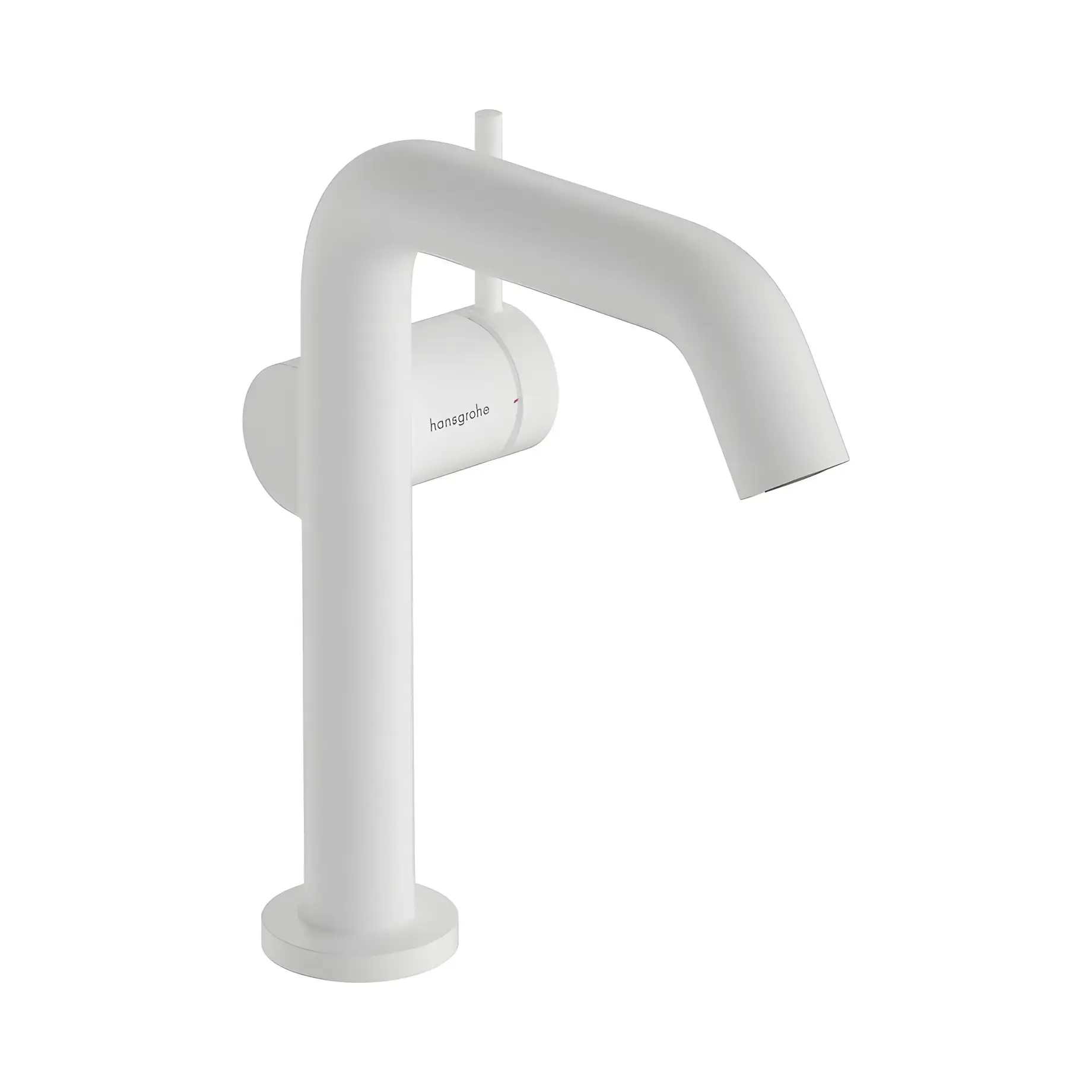 Змішувач для раковини Tecturis S Hansgrohe 73340700 White Matt — вид на білому тлі
