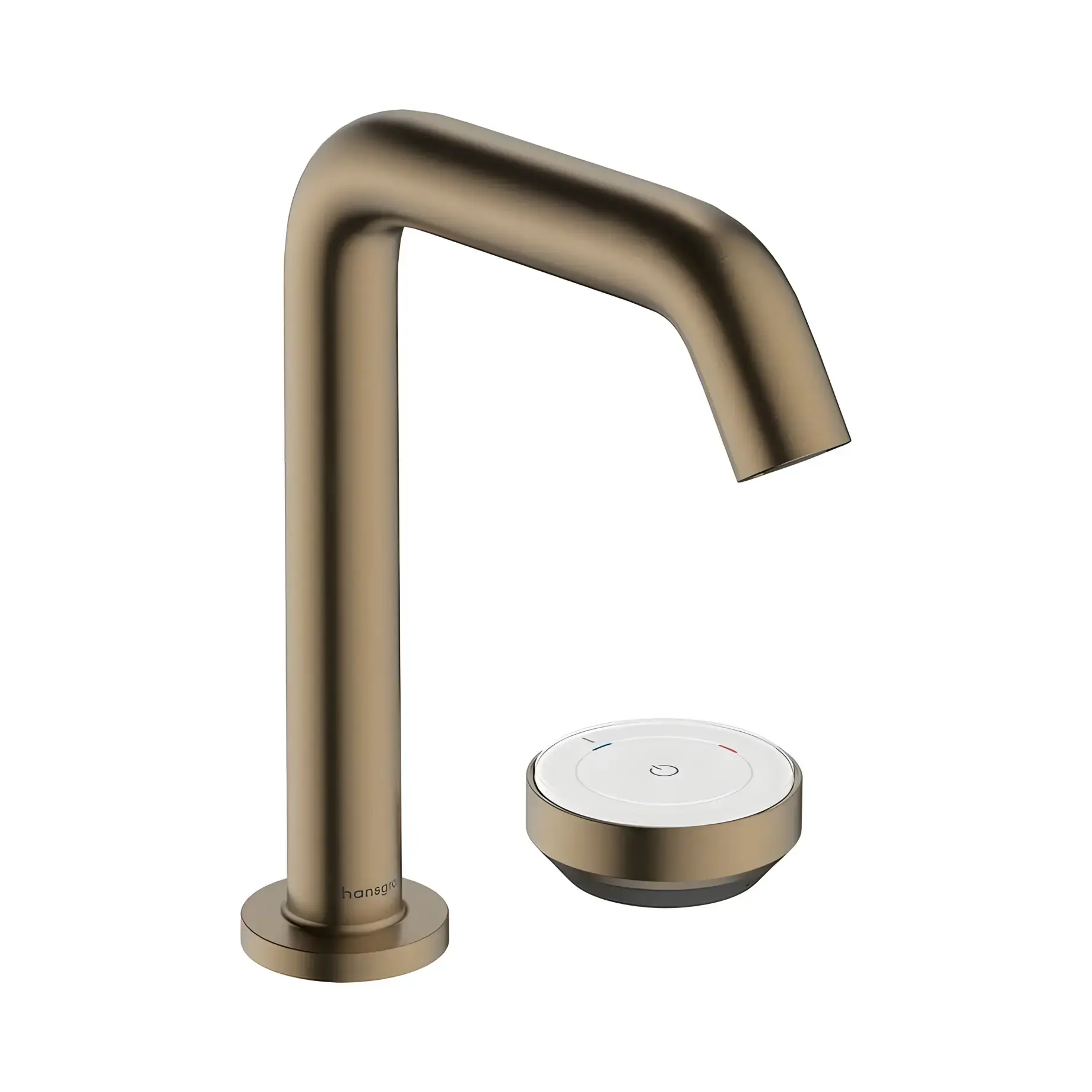 Змішувач для раковини Tecturis S Hansgrohe 73353140 Brushed Bronze — вид на білому тлі