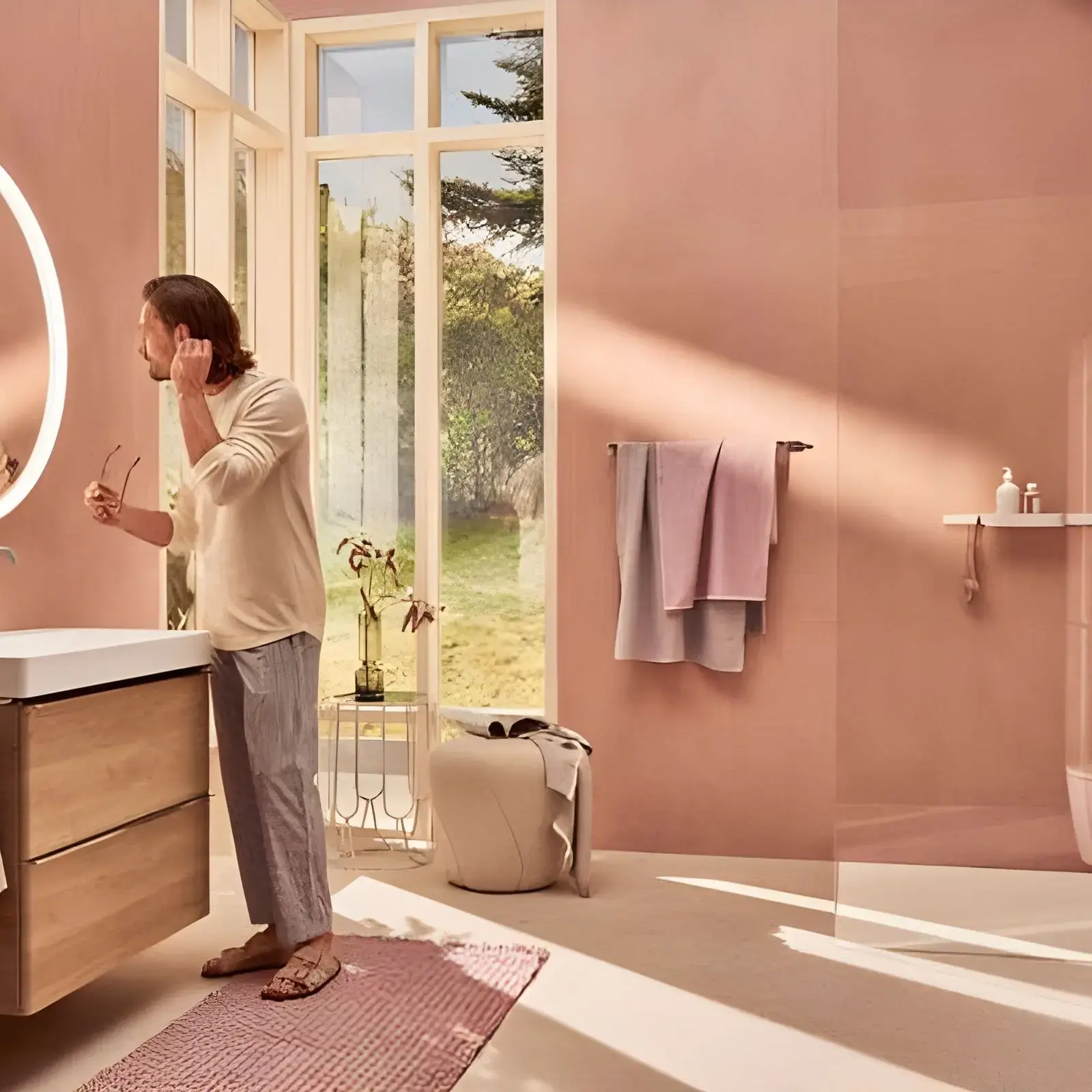 Змішувач для раковини Tecturis S Hansgrohe 73360000 Chrome — бічний ракурс