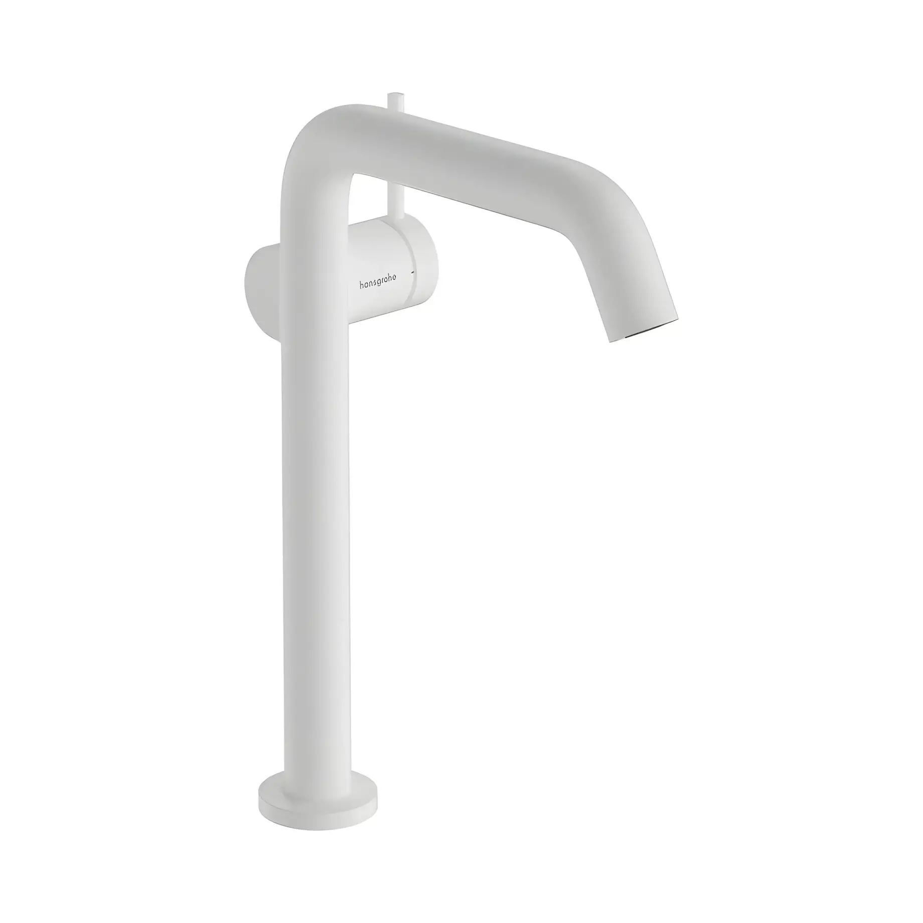 Змішувач для раковини Tecturis S Hansgrohe 73373700 White Matt — вид на білому тлі