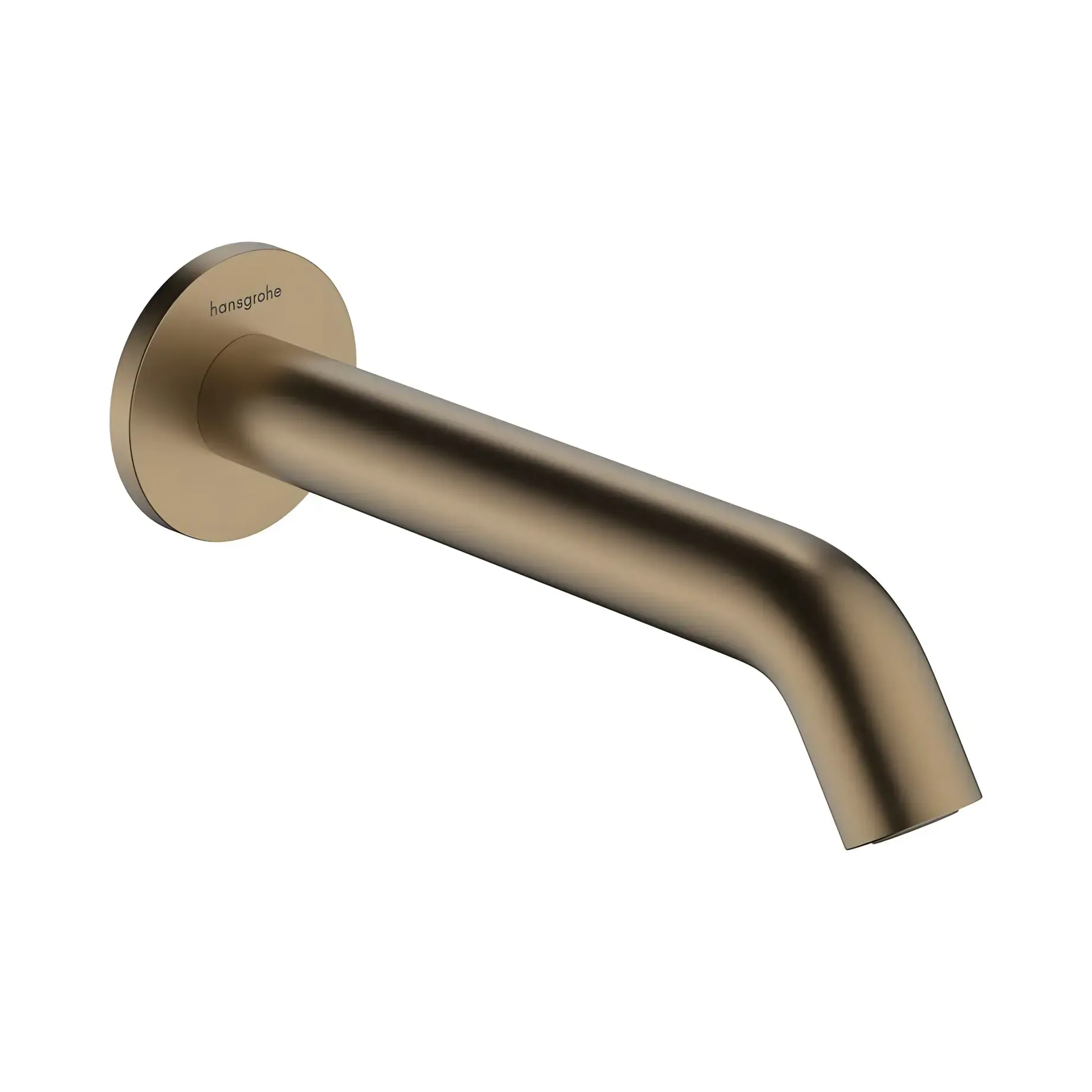 Вилив Tecturis S Hansgrohe 73411140 Brushed Bronze — вид на білому тлі
