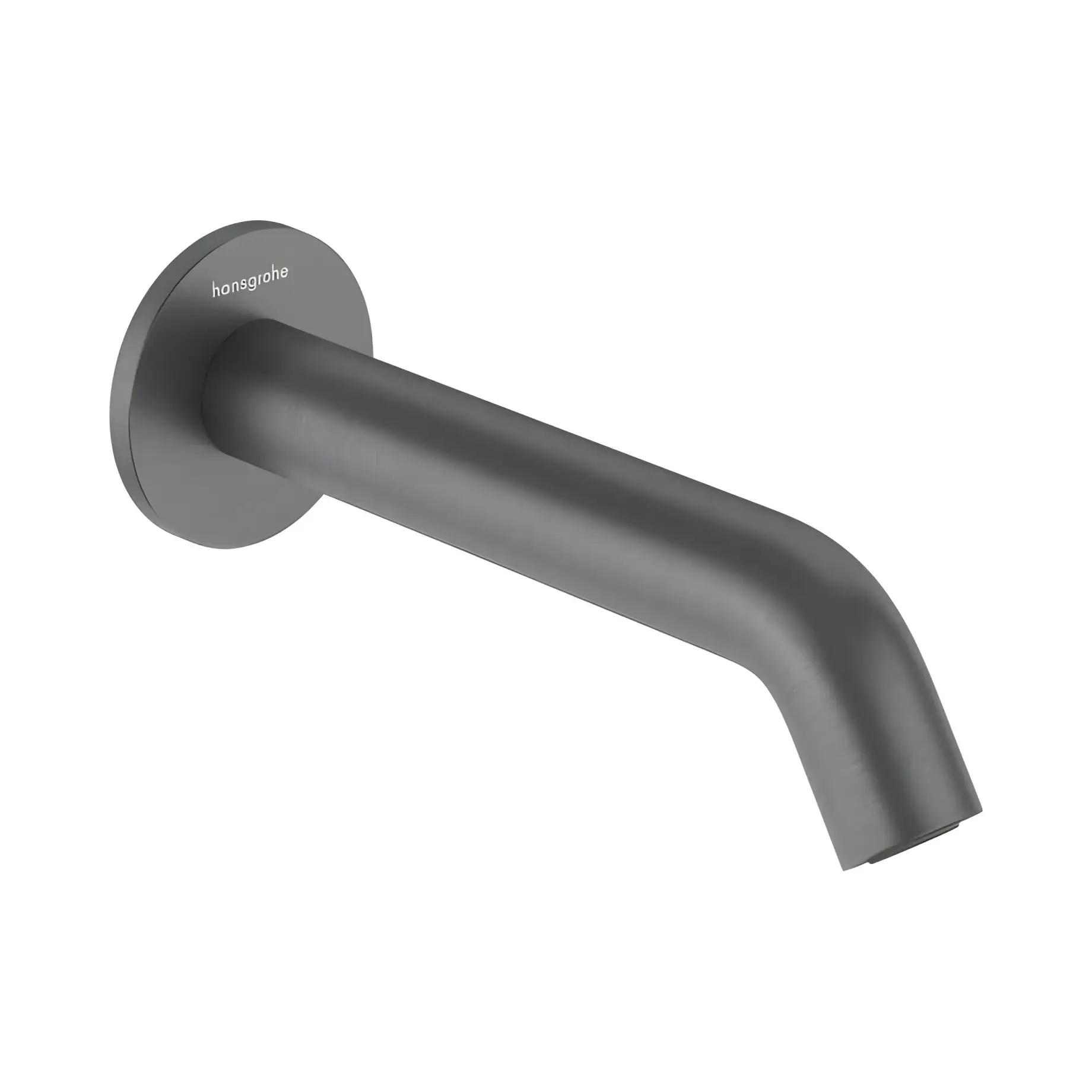 Вилив Tecturis S Hansgrohe 73411340 Brushed Black Chrome — вид на білому тлі