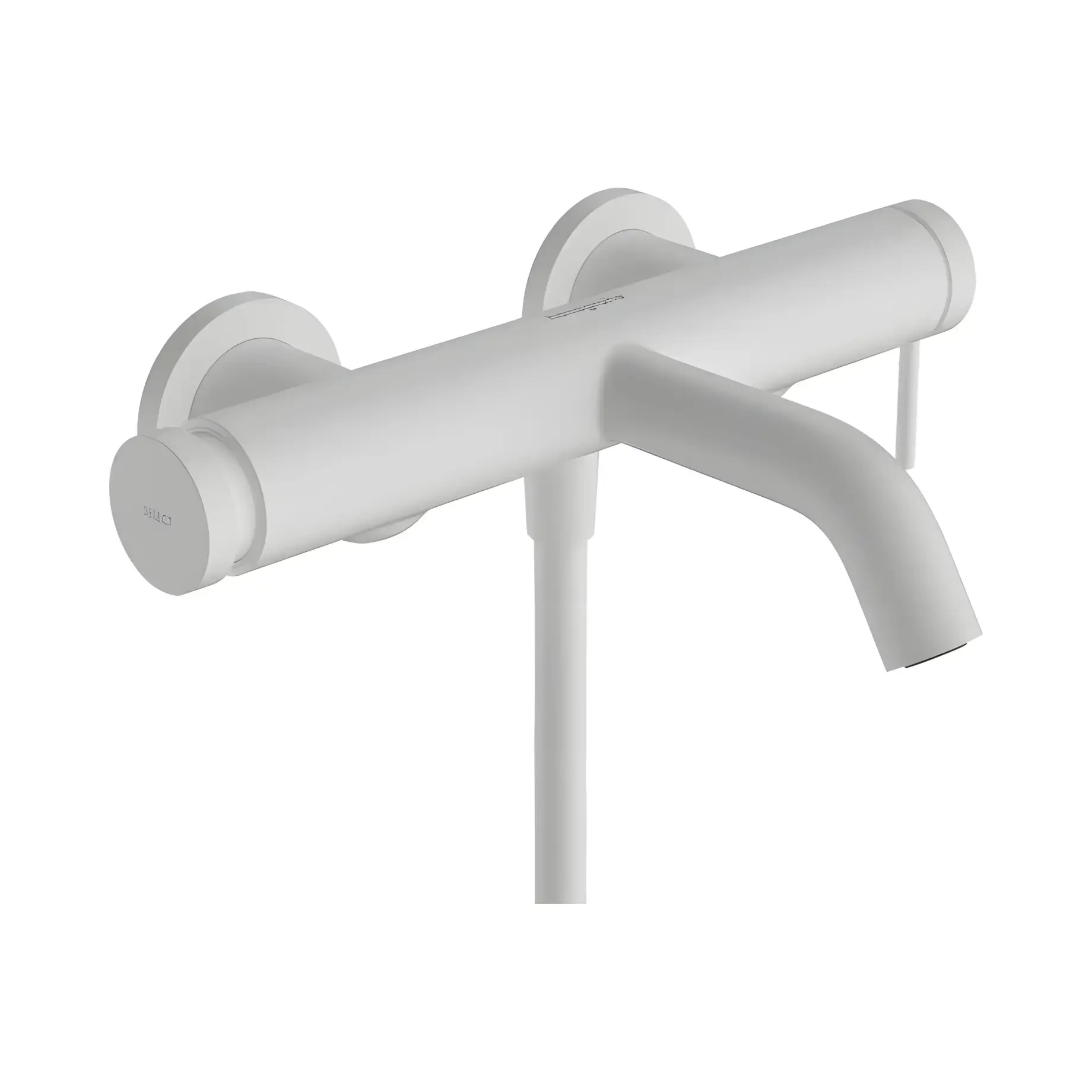 Змішувач для ванни Tecturis S Hansgrohe 73422700 White Matt — вид на білому тлі