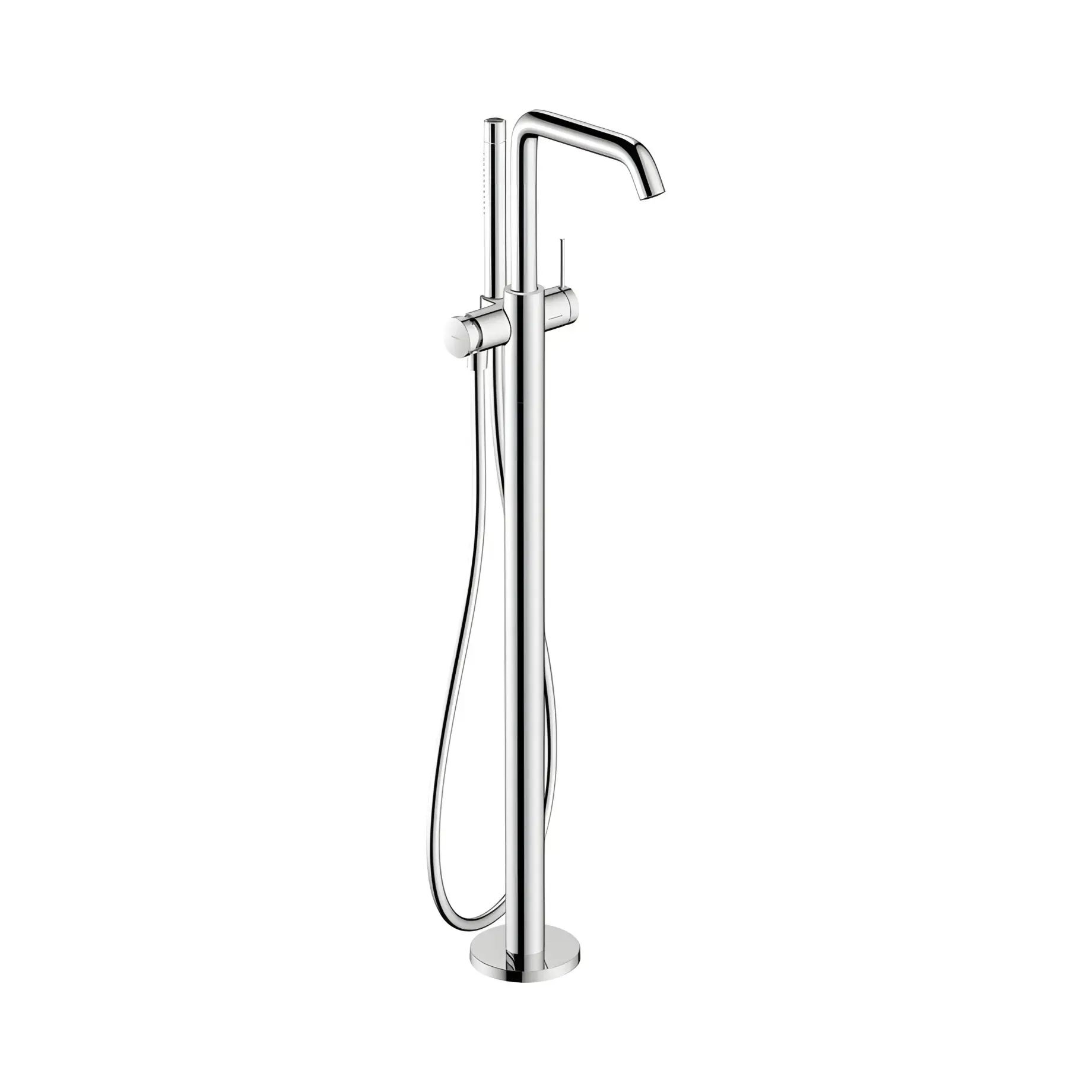 Змішувач для ванни Tecturis S Hansgrohe 73440000 Chrome — вид на білому тлі