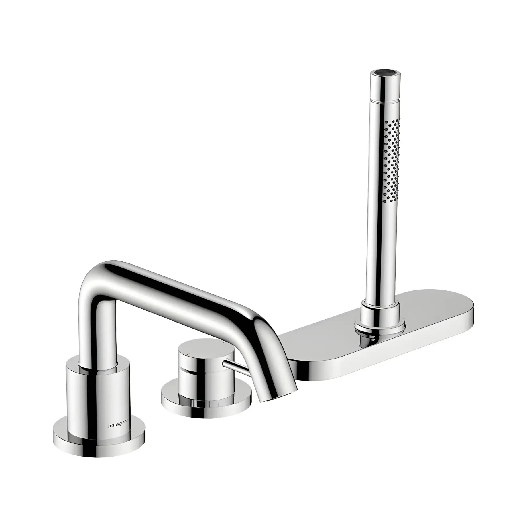 Змішувач для ванни Tecturis S Hansgrohe 73447000 Chrome — вид на білому тлі