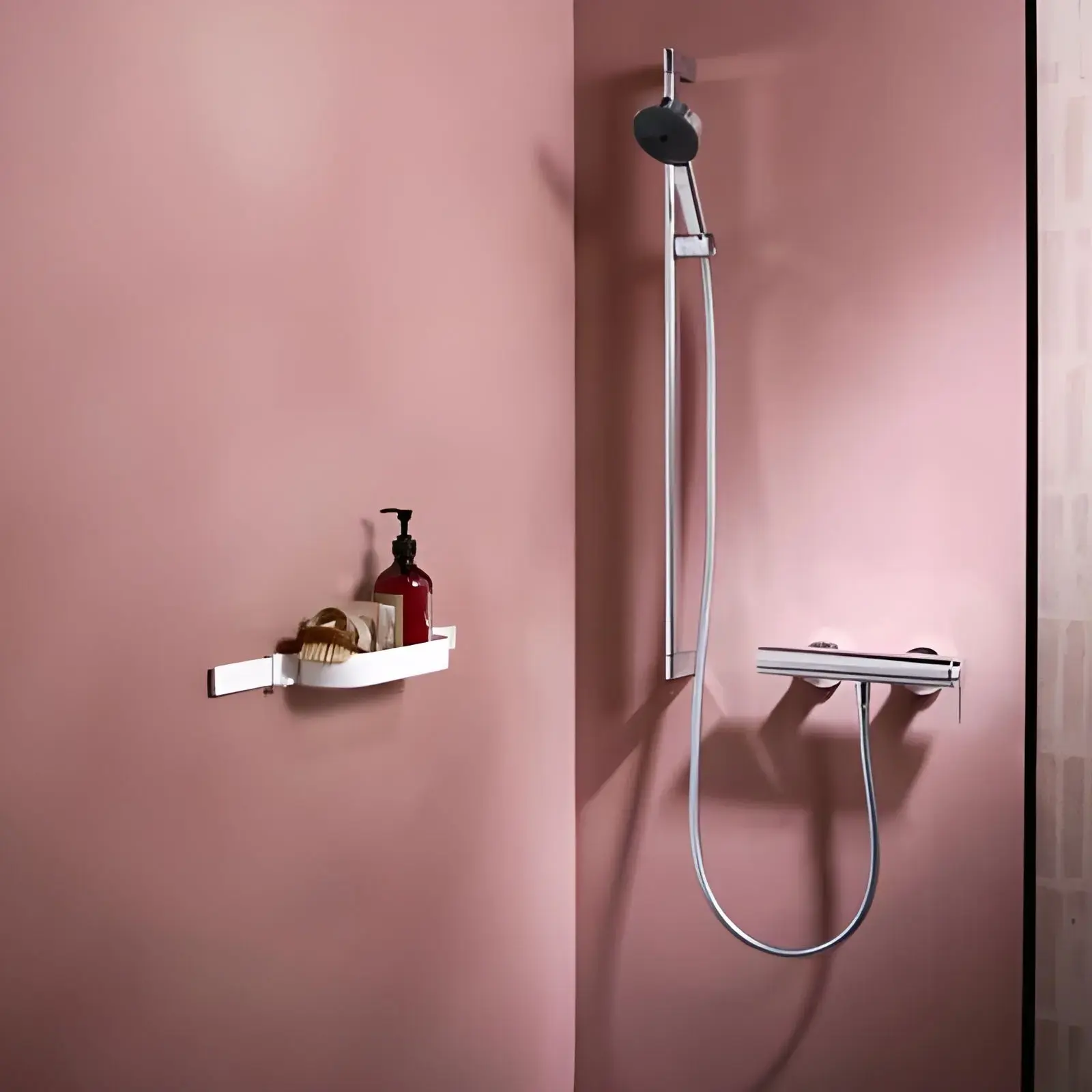 Змішувач для душу Tecturis S Hansgrohe 73622000 Chrome — вид спереду