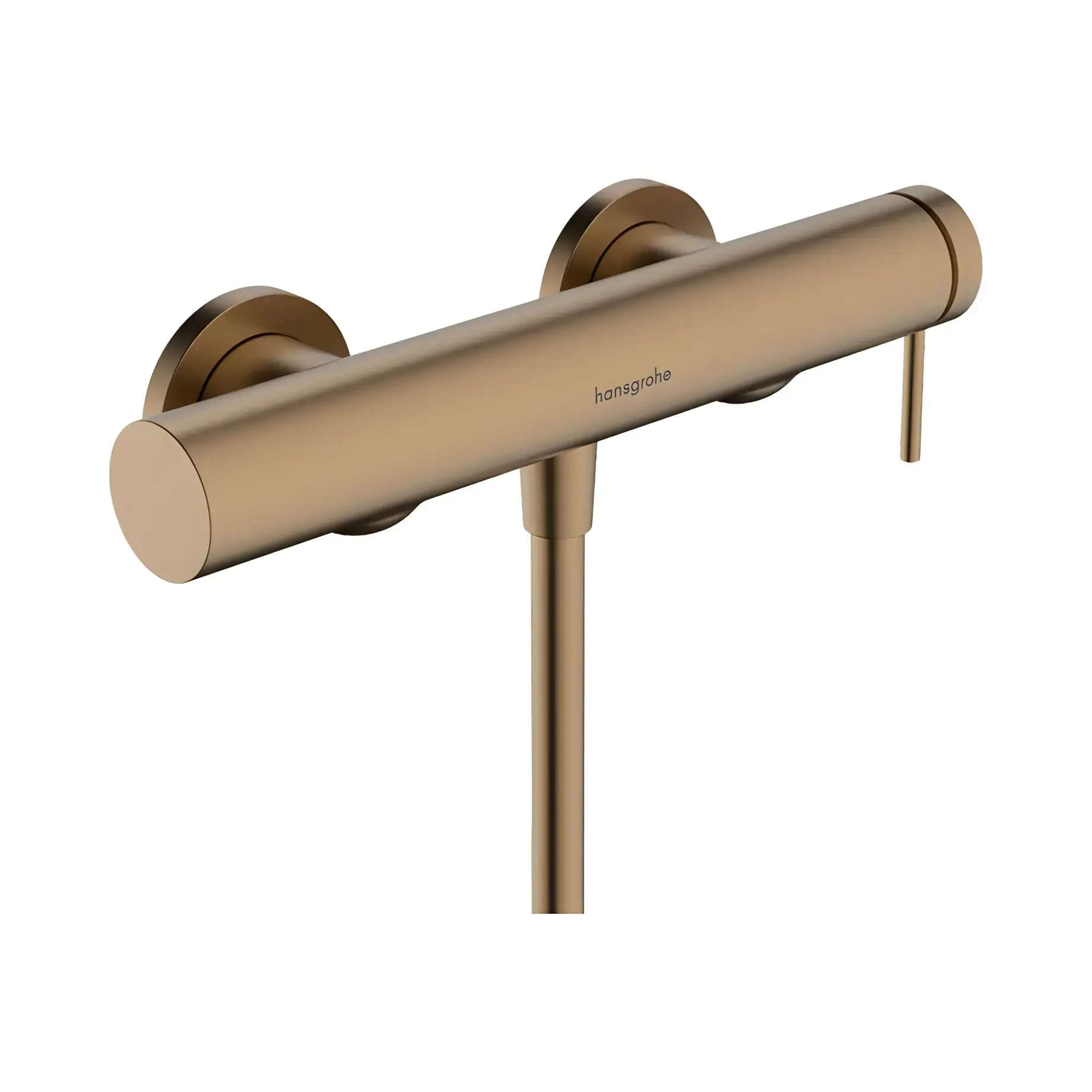 Змішувач для душу Tecturis S Hansgrohe 73622140 Brushed Bronze — вид на білому тлі