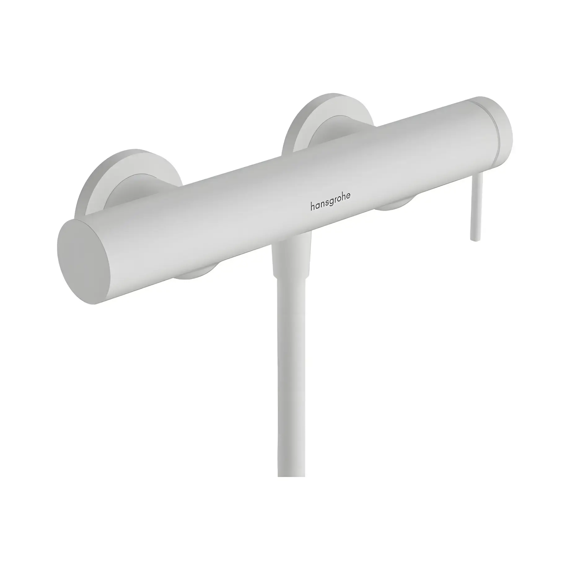 Змішувач для душу Tecturis S Hansgrohe 73622700 White Matt — вид на білому тлі