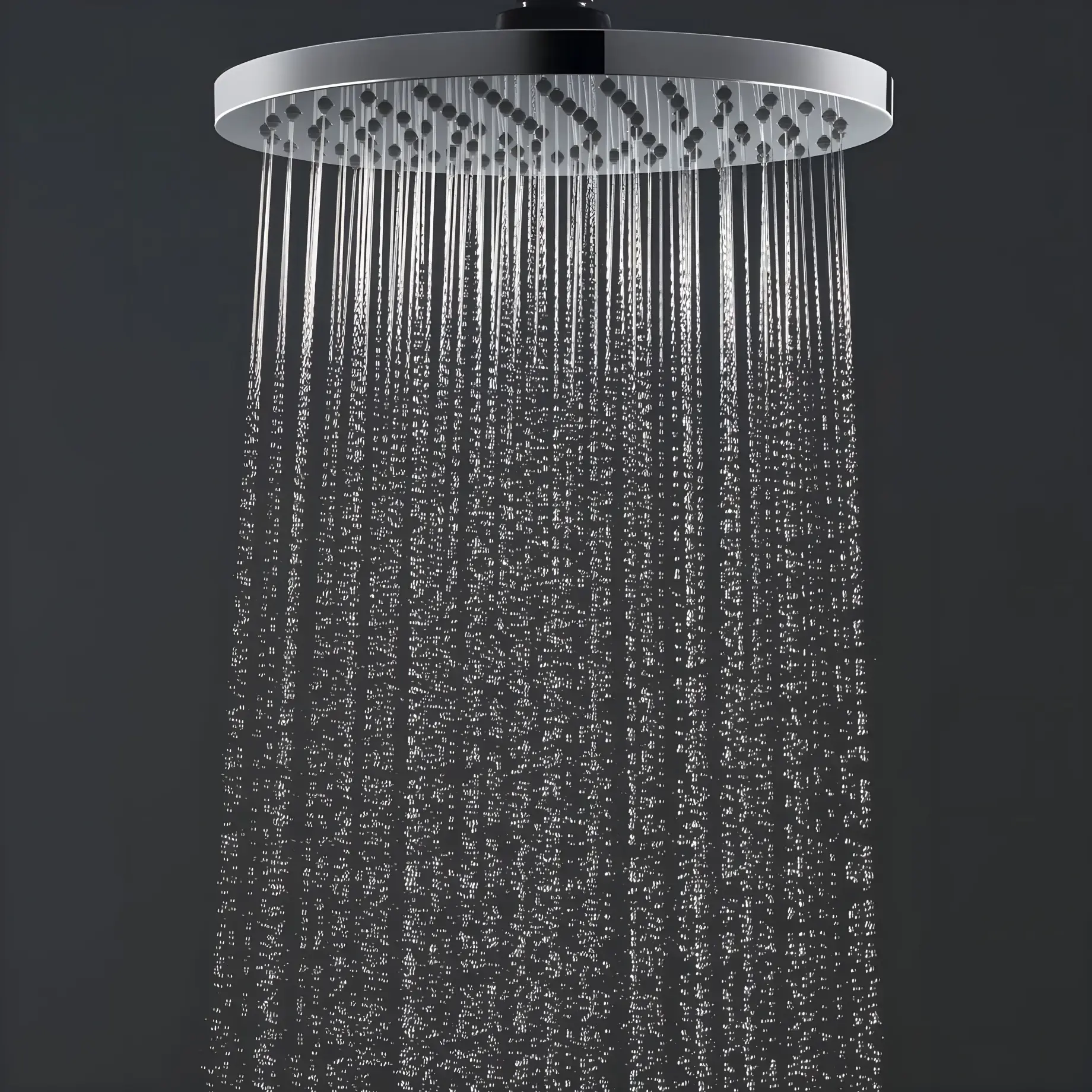 Душова система з термостатом Vernis Blend Hansgrohe 26079000 — вид спереду