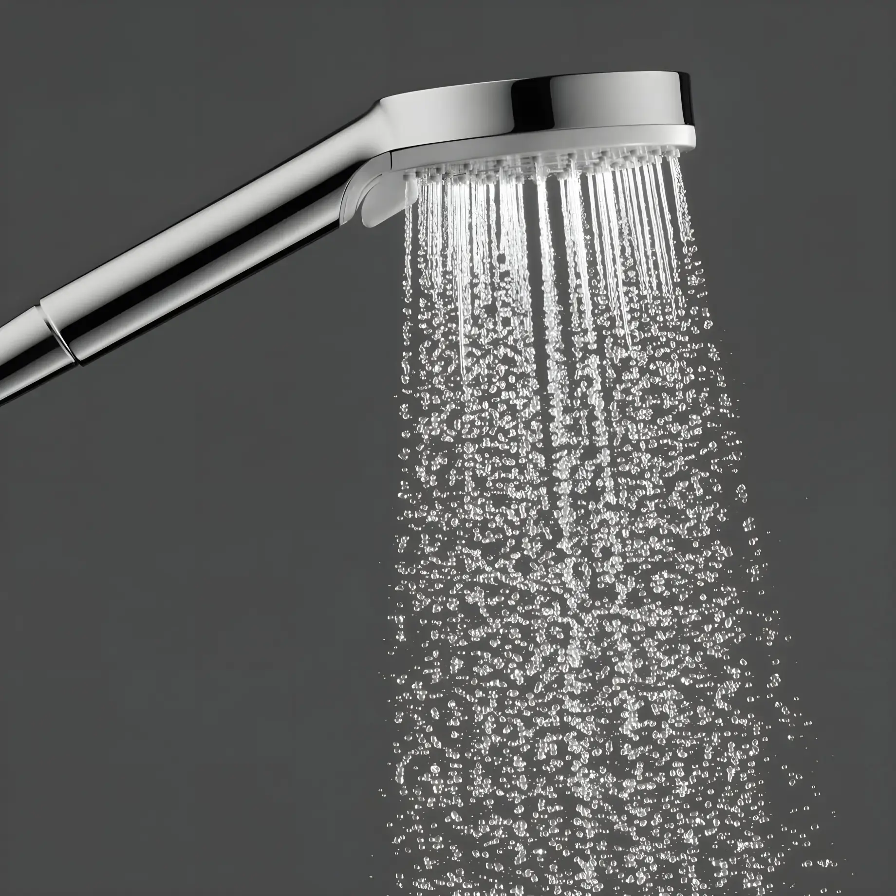 Душова система з термостатом Vernis Blend Hansgrohe 26079000 — бічний ракурс
