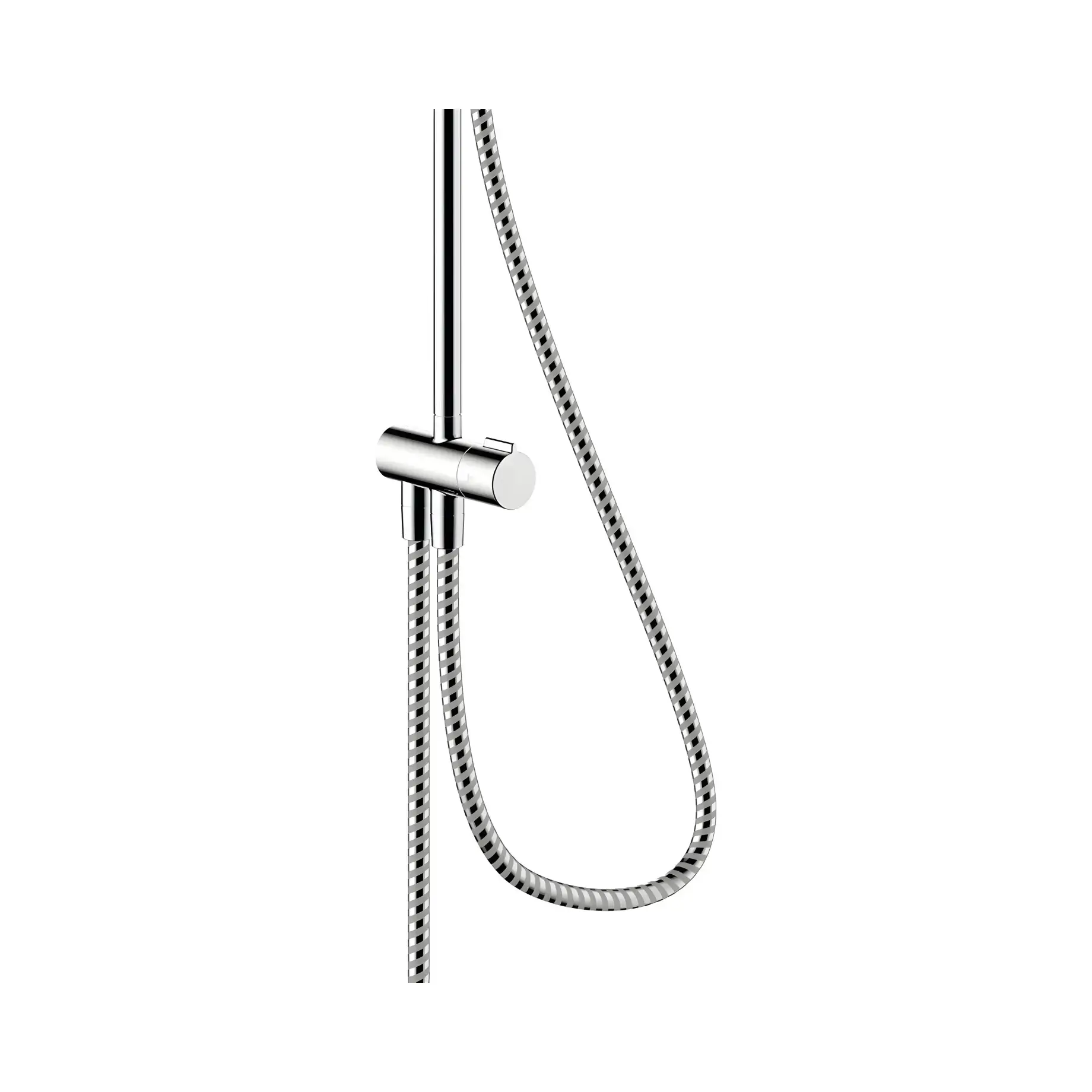Душова система Vernis Blend Hansgrohe 26272000 Chrome — у встановленому вигляді