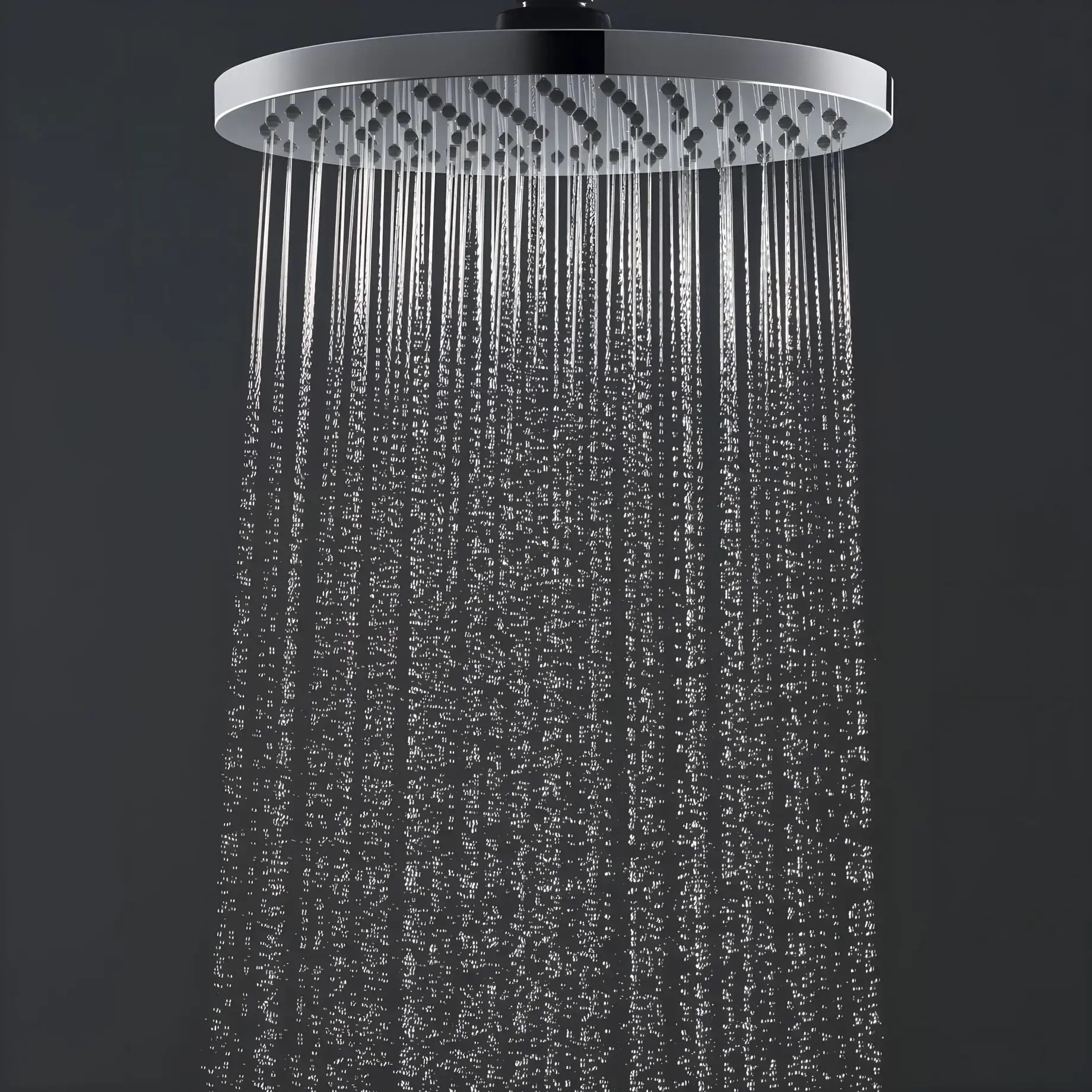 Душова система Vernis Blend Hansgrohe 26272000 Chrome — вид згори