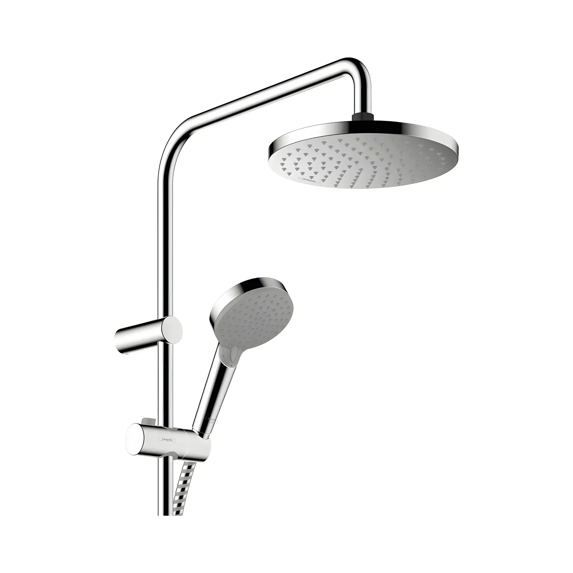 Душова система Vernis Blend Hansgrohe 26272000 Chrome — деталь крупним планом