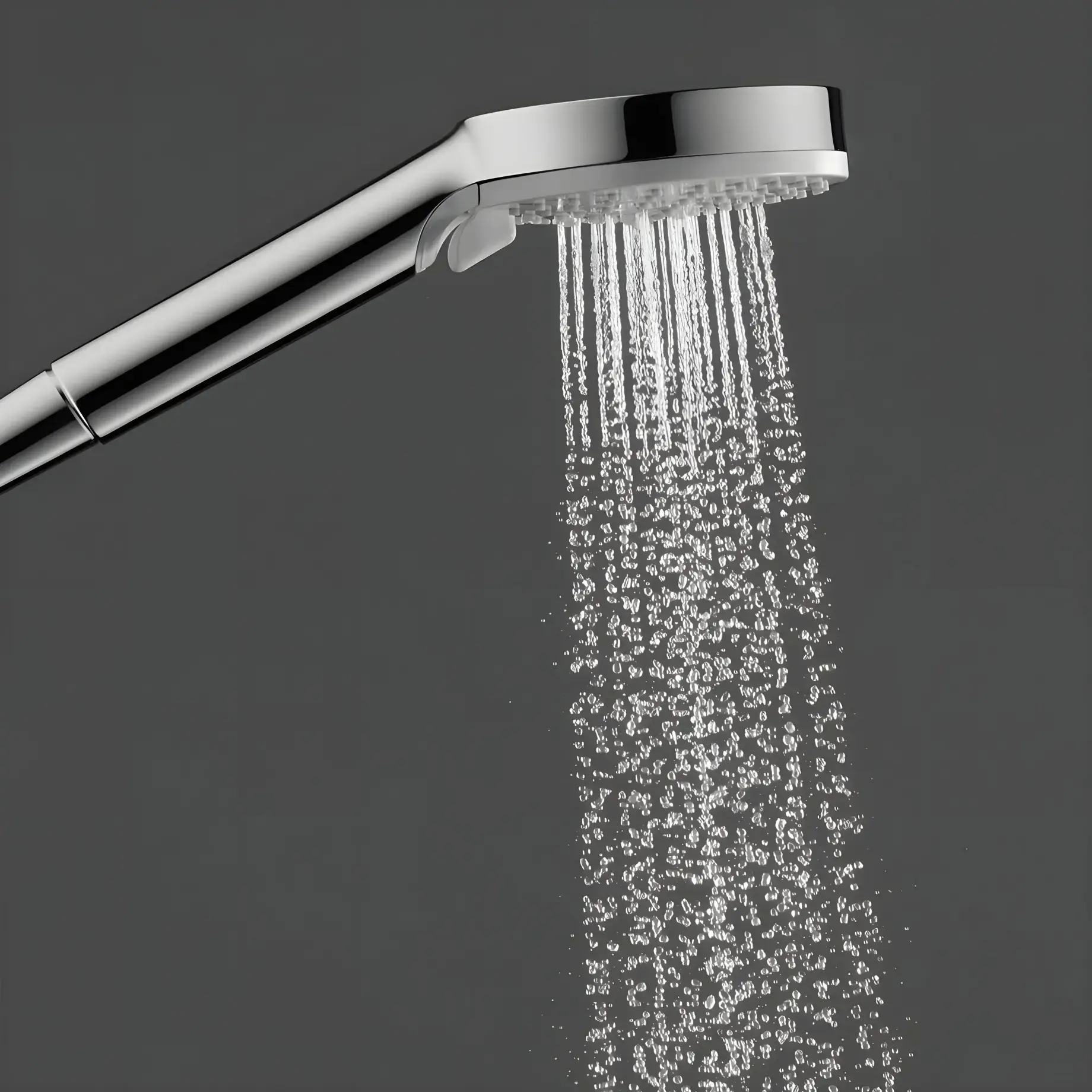 Душова система з термостатом Vernis Blend Hansgrohe 26276000 Chrome — деталь крупним планом