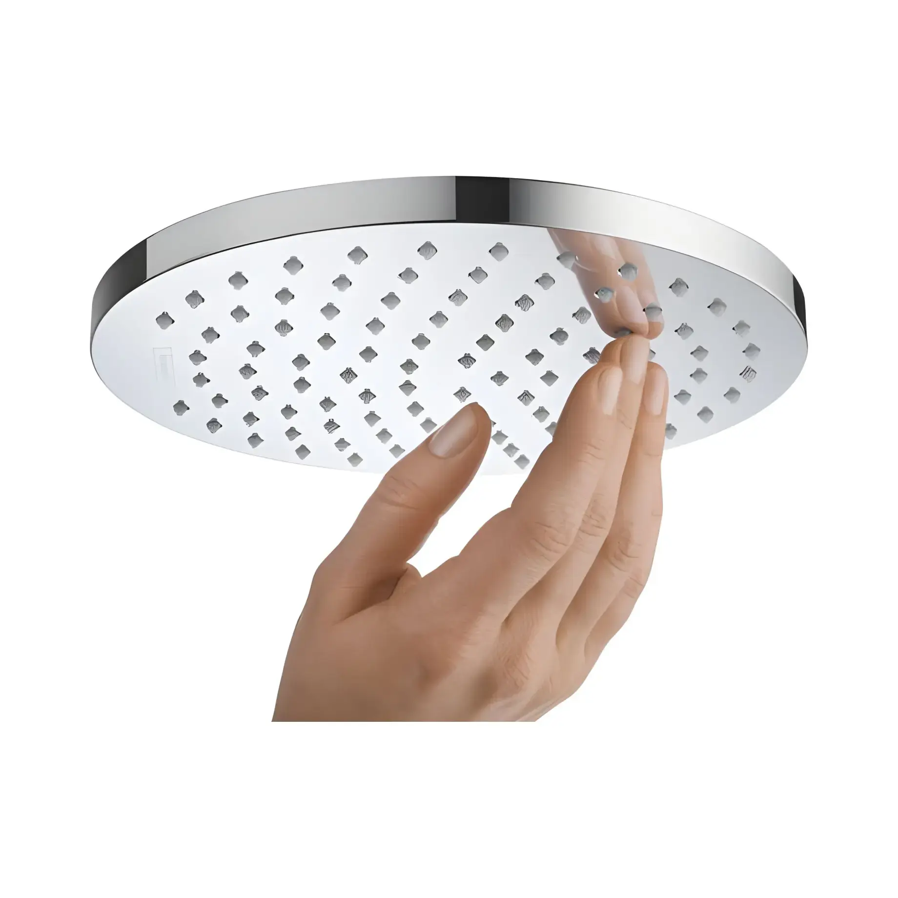 Верхній душ 1jet Vernis Blend Hansgrohe 26277000 Chrome — вид спереду