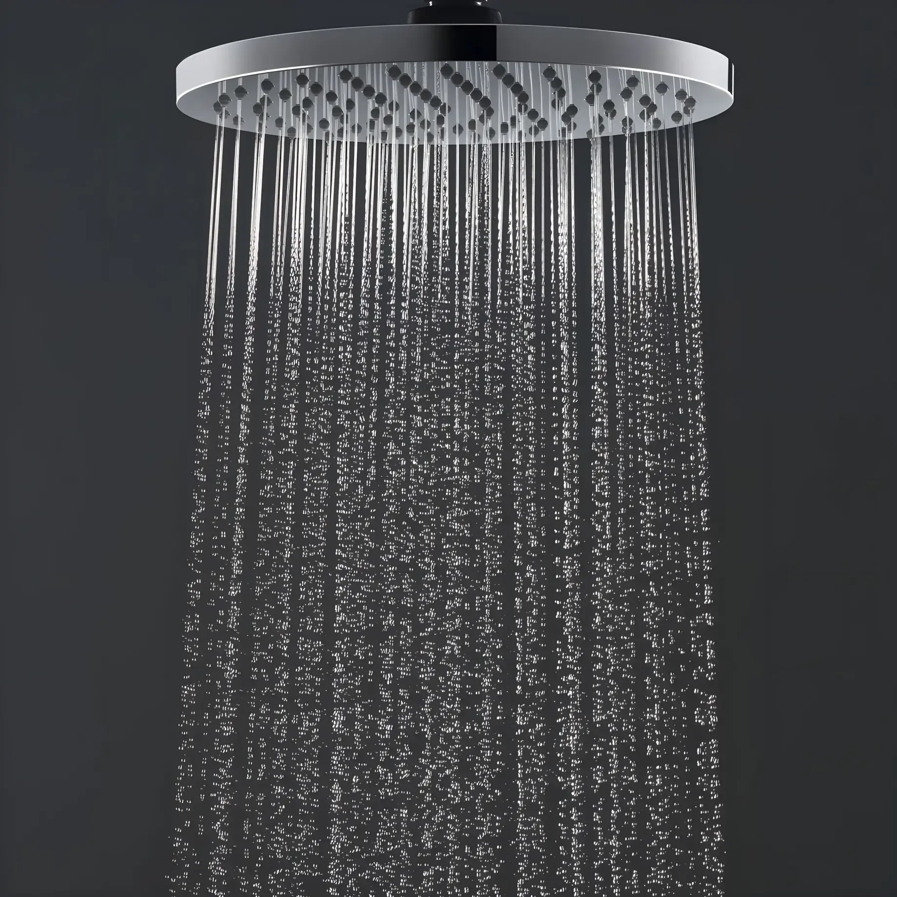 Душова система з термостатом Vernis Blend Hansgrohe 26318000 — ракурс 3/4