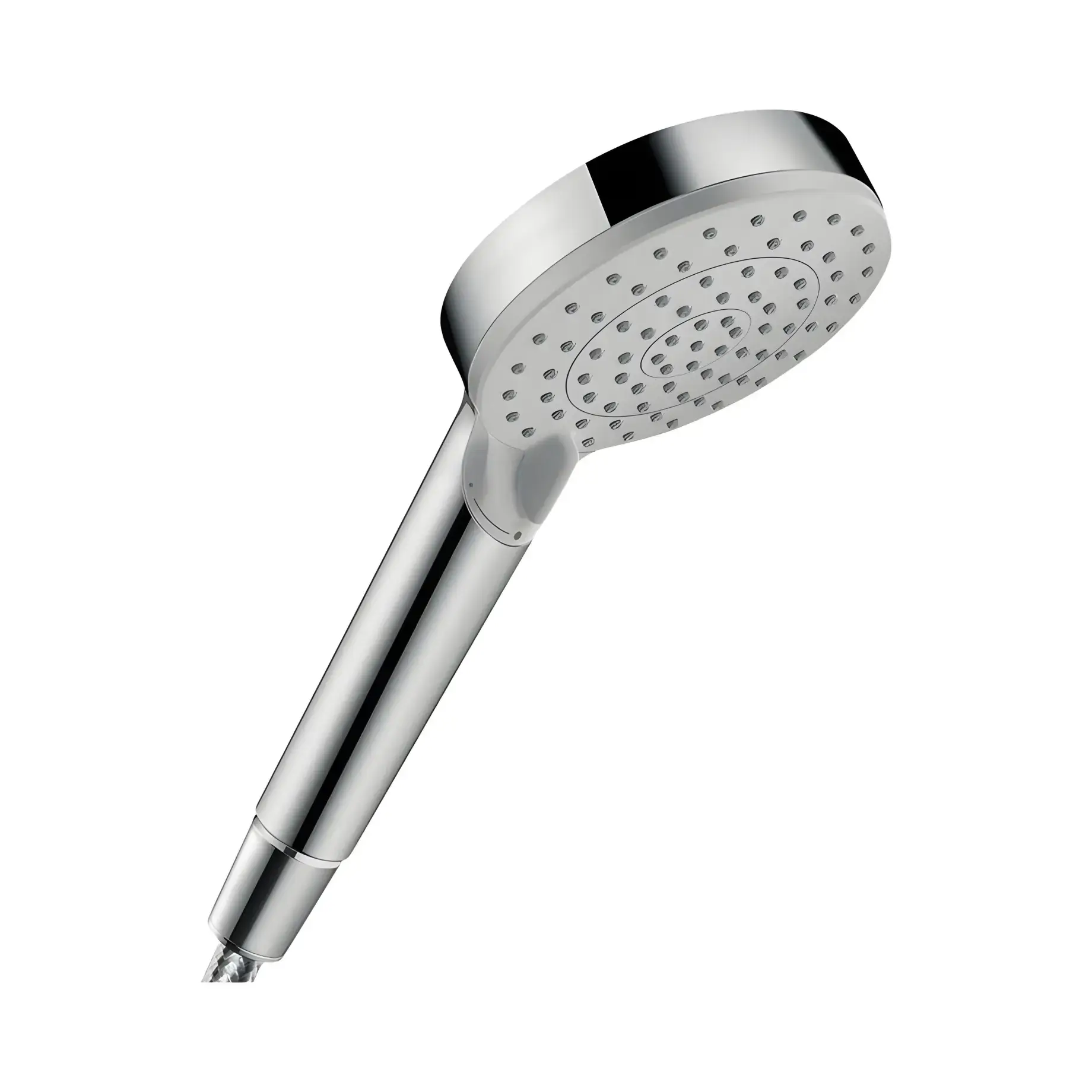 Ручний душ 2jet Vernis Blend Hansgrohe 26340000 Chrome — вид на білому тлі