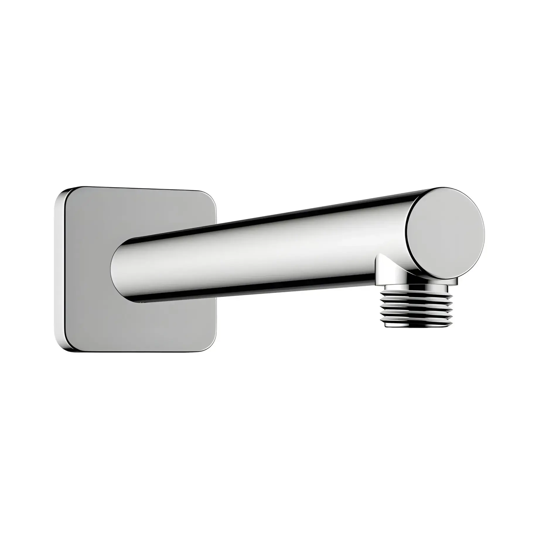 Кронштейн для верхнього душу Vernis Shape Hansgrohe 26405000 Chrome — вид на білому тлі