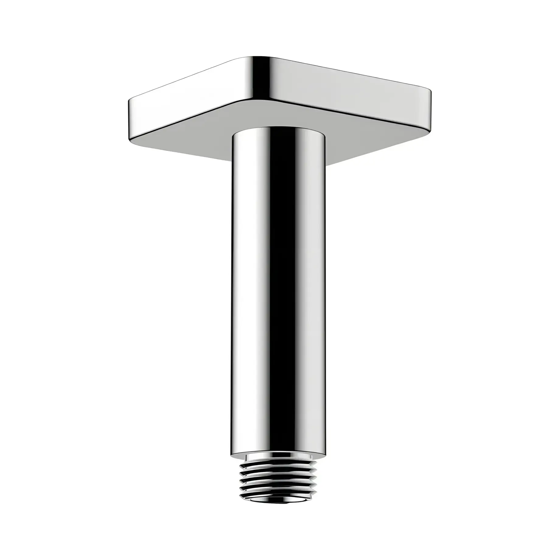 Кронштейн для верхнього душу Vernis Shape Hansgrohe 26406000 Chrome — вид на білому тлі