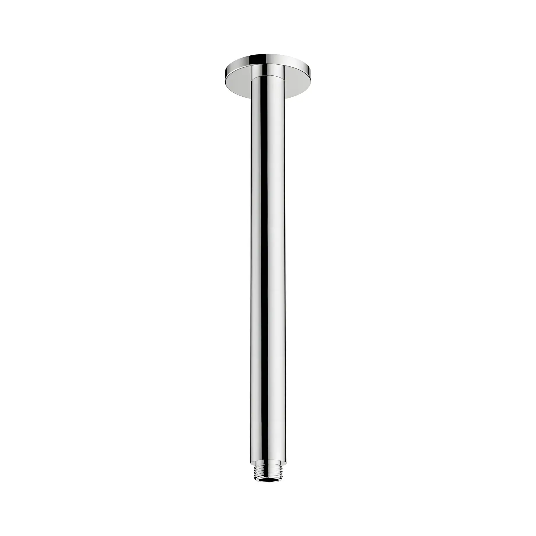 Кронштейн для верхнього душу Vernis Blend Hansgrohe 27805000 Chrome — вид на білому тлі