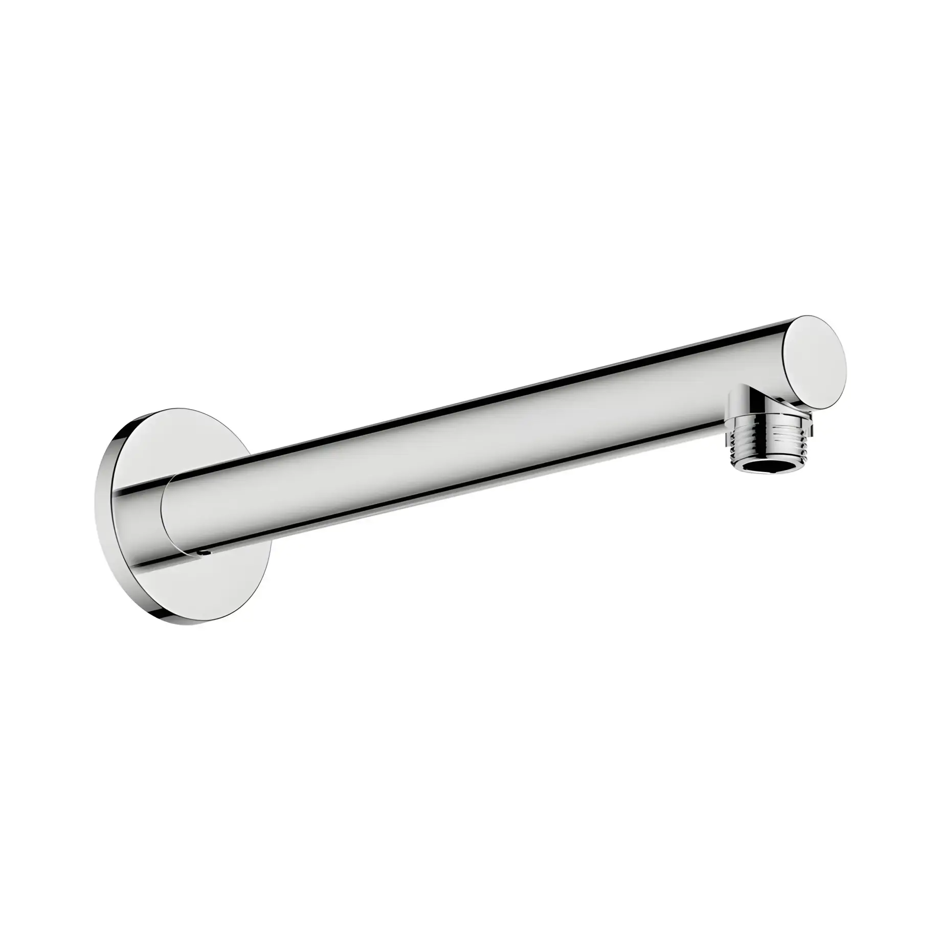 Кронштейн для верхнього душу Vernis Blend Hansgrohe 27809000 Chrome — вид на білому тлі