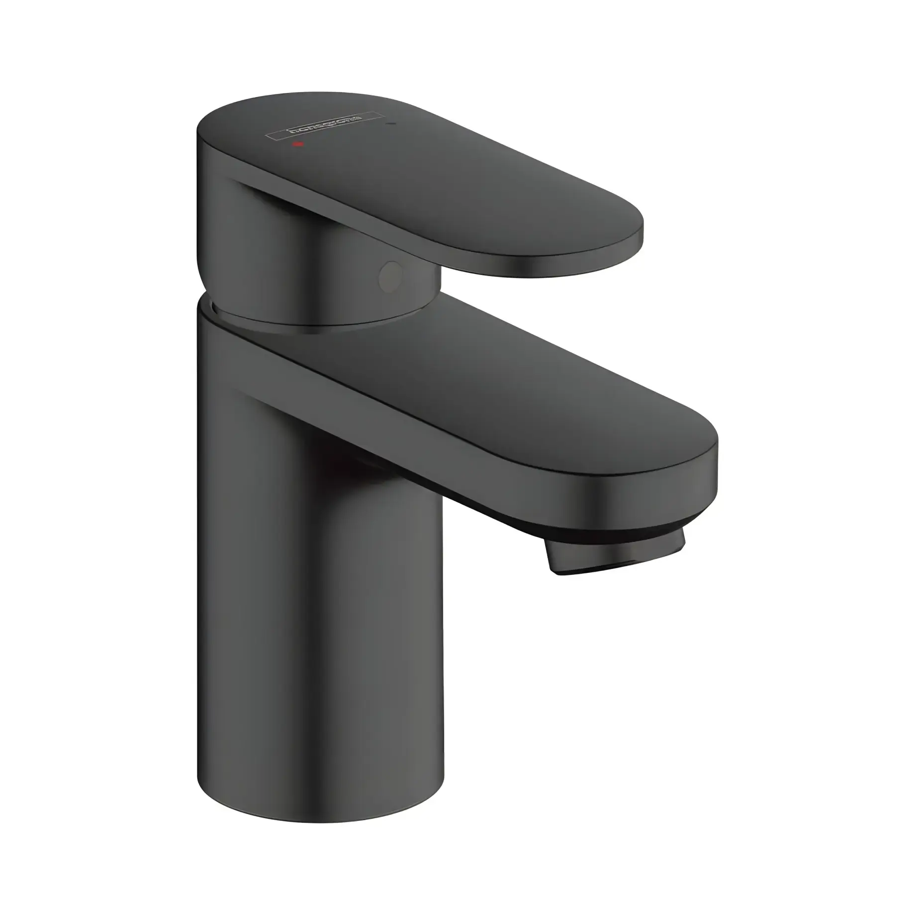Змішувач для раковини Vernis Blend Hansgrohe 71558670 Matt Black — вид на білому тлі