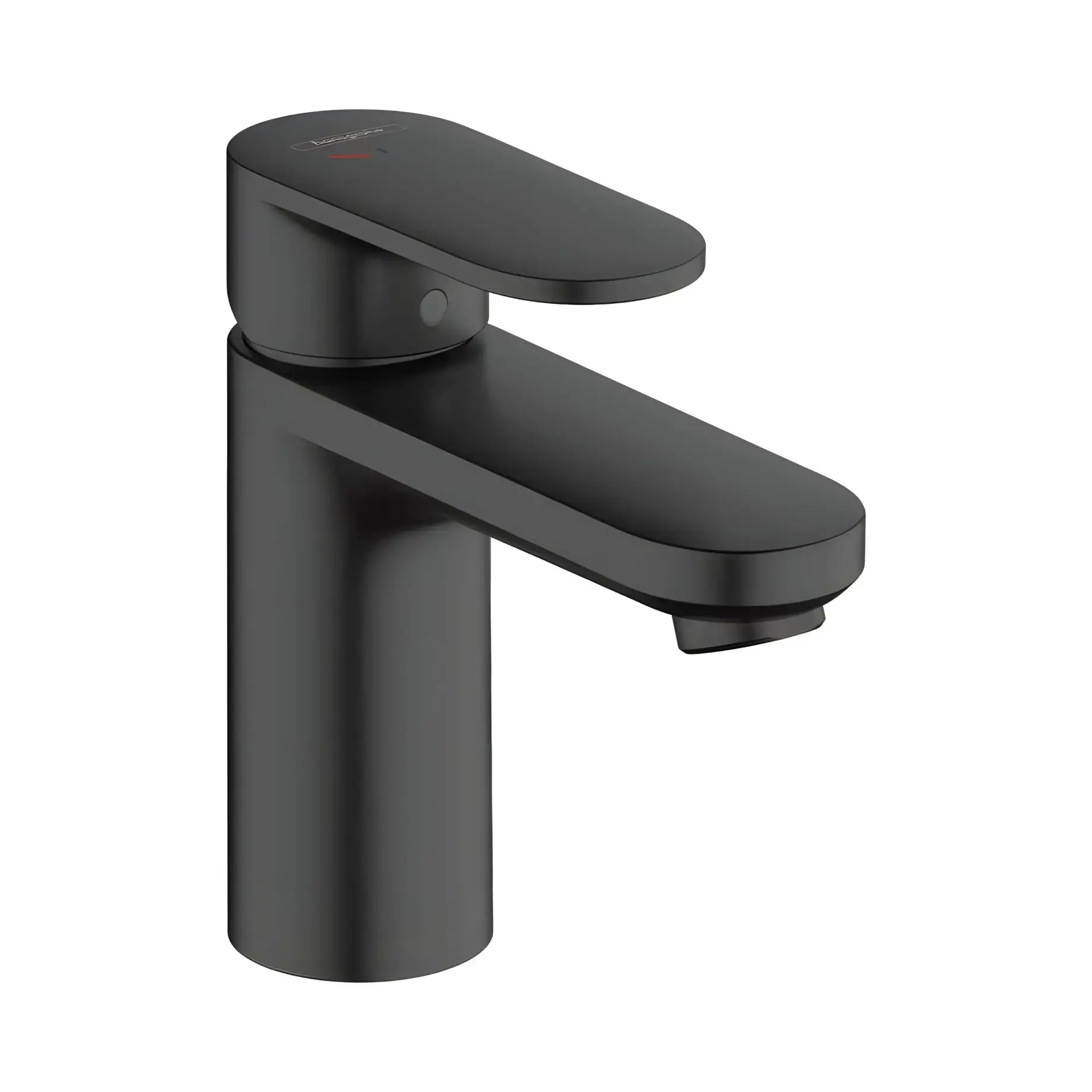 Змішувач для раковини Vernis Blend Hansgrohe 71589670 Matt Black — вид на білому тлі