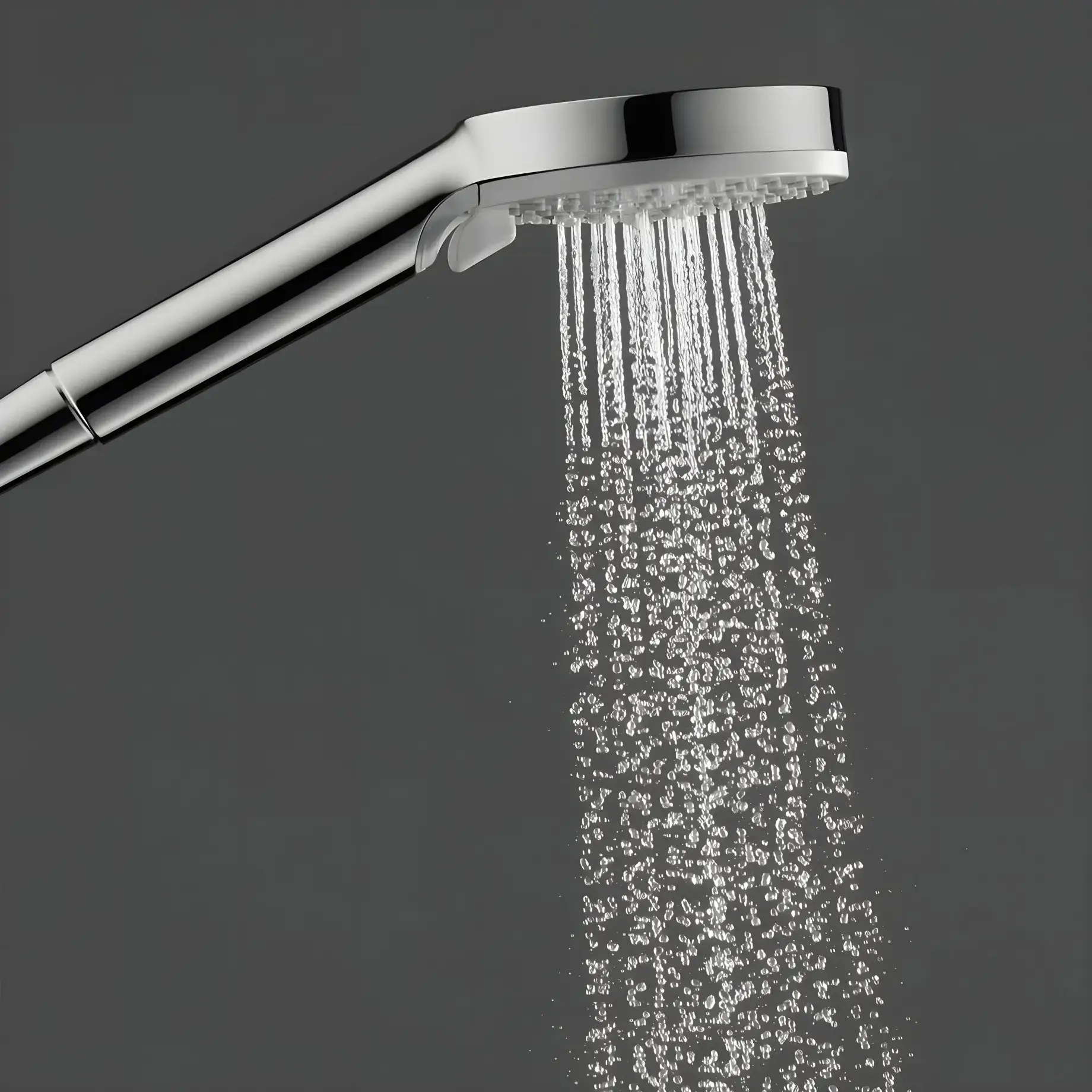 Душевая система с термостатом Vernis Shape Hansgrohe 26097000 — вид сзади