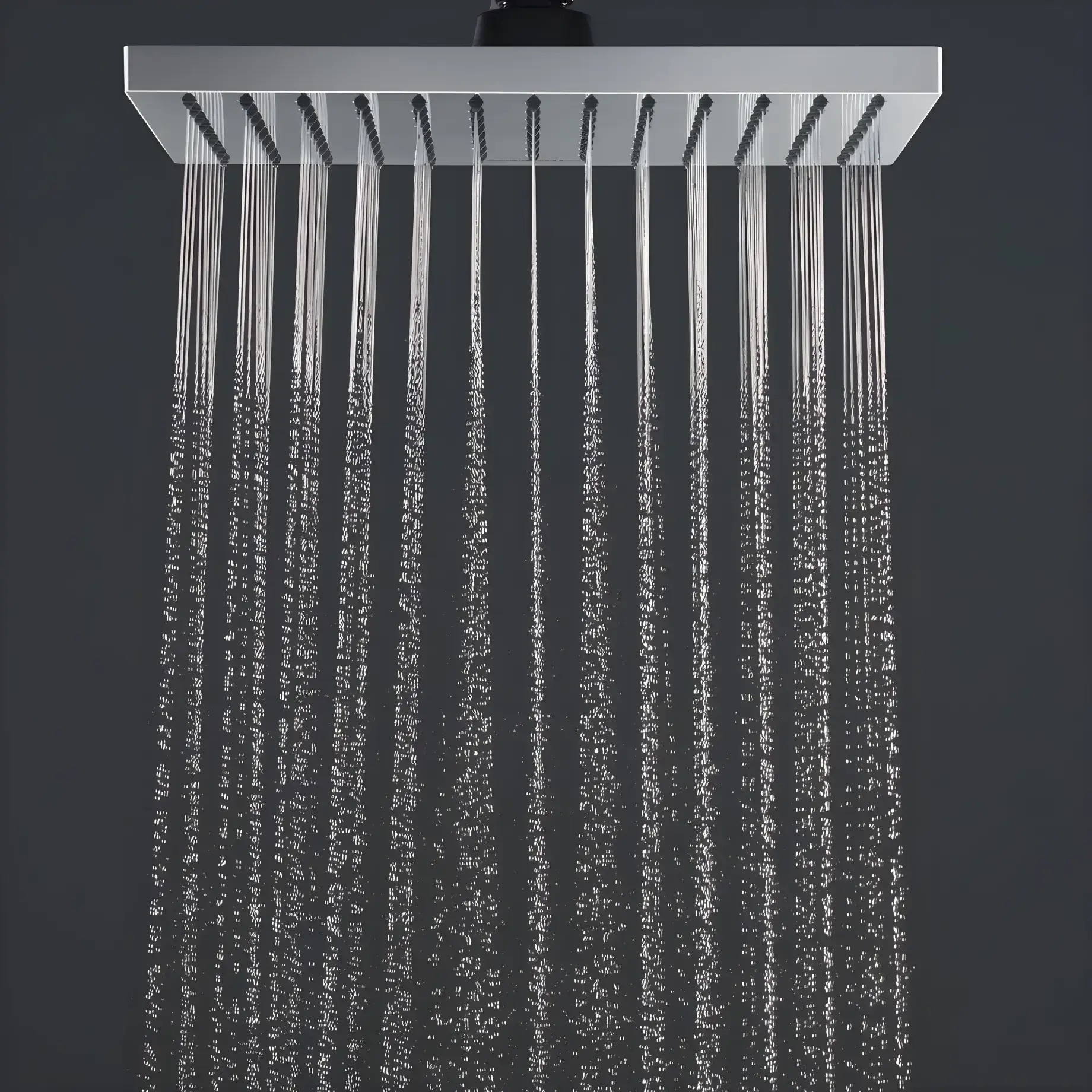 Душевая система с термостатом Vernis Shape Hansgrohe 26286000 — боковой ракурс