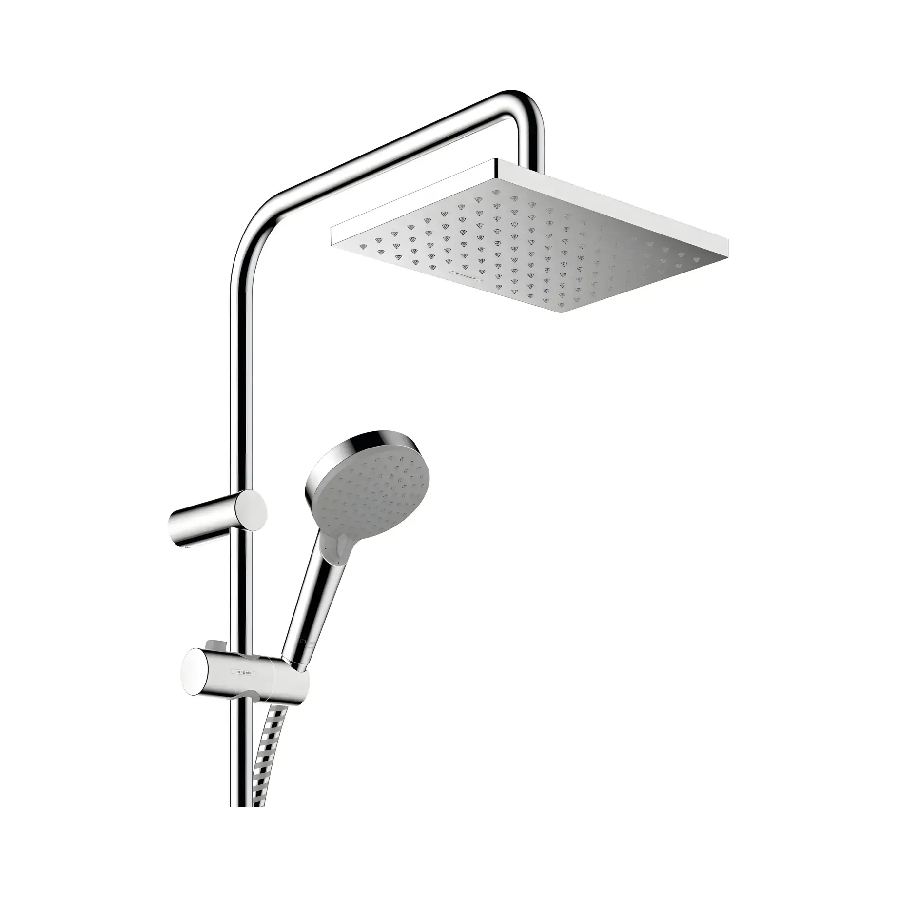 Душевая система с термостатом Vernis Shape Hansgrohe 26286000 — вид внутрь